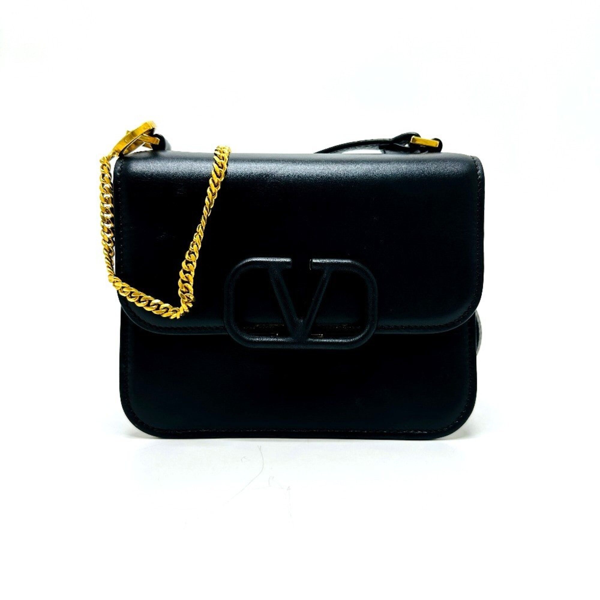 Leather Shoulder Bag (Pre-Owned) - Valentino - Modalova