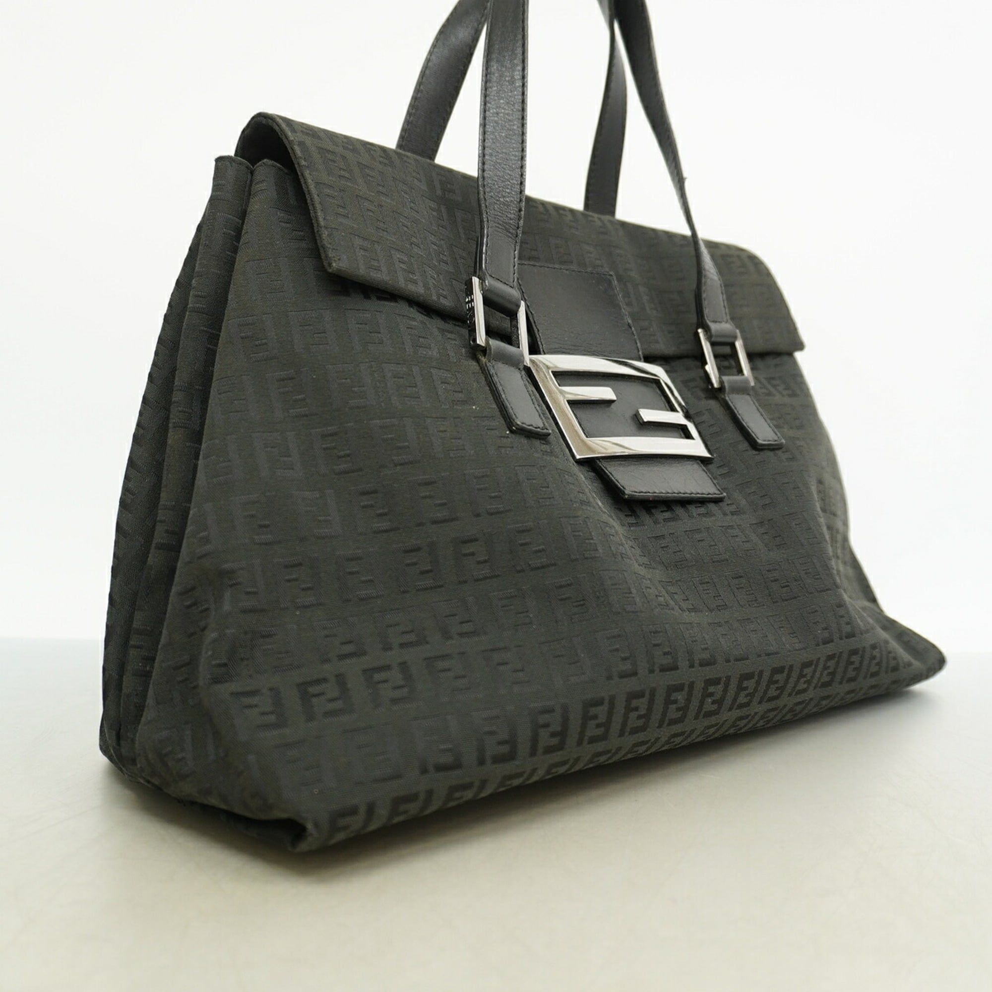 Nylon Canvas Handbag (Pre-Owned) - Fendi - Modalova