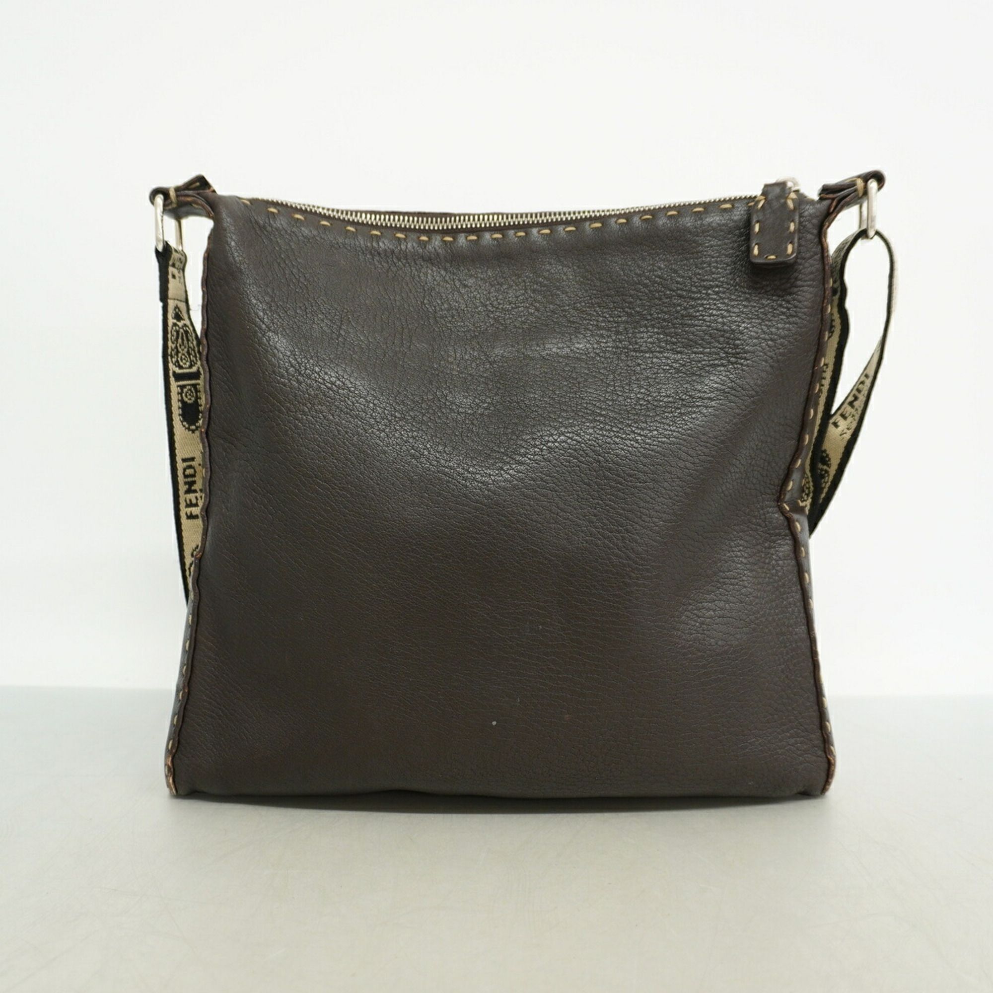 Leather Shoulder Bag (Pre-Owned) - Fendi - Modalova