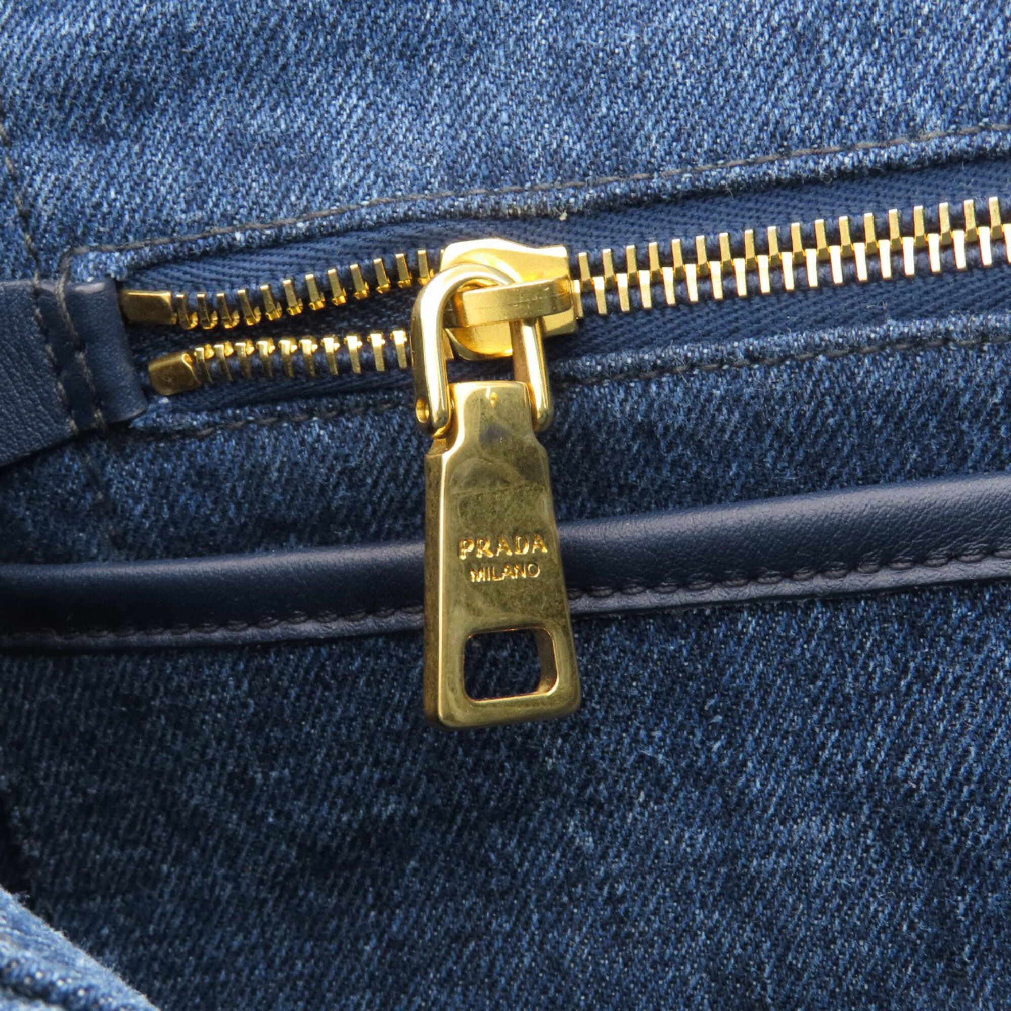 Denim Tote Bag (Pre-Owned) - Prada - Modalova