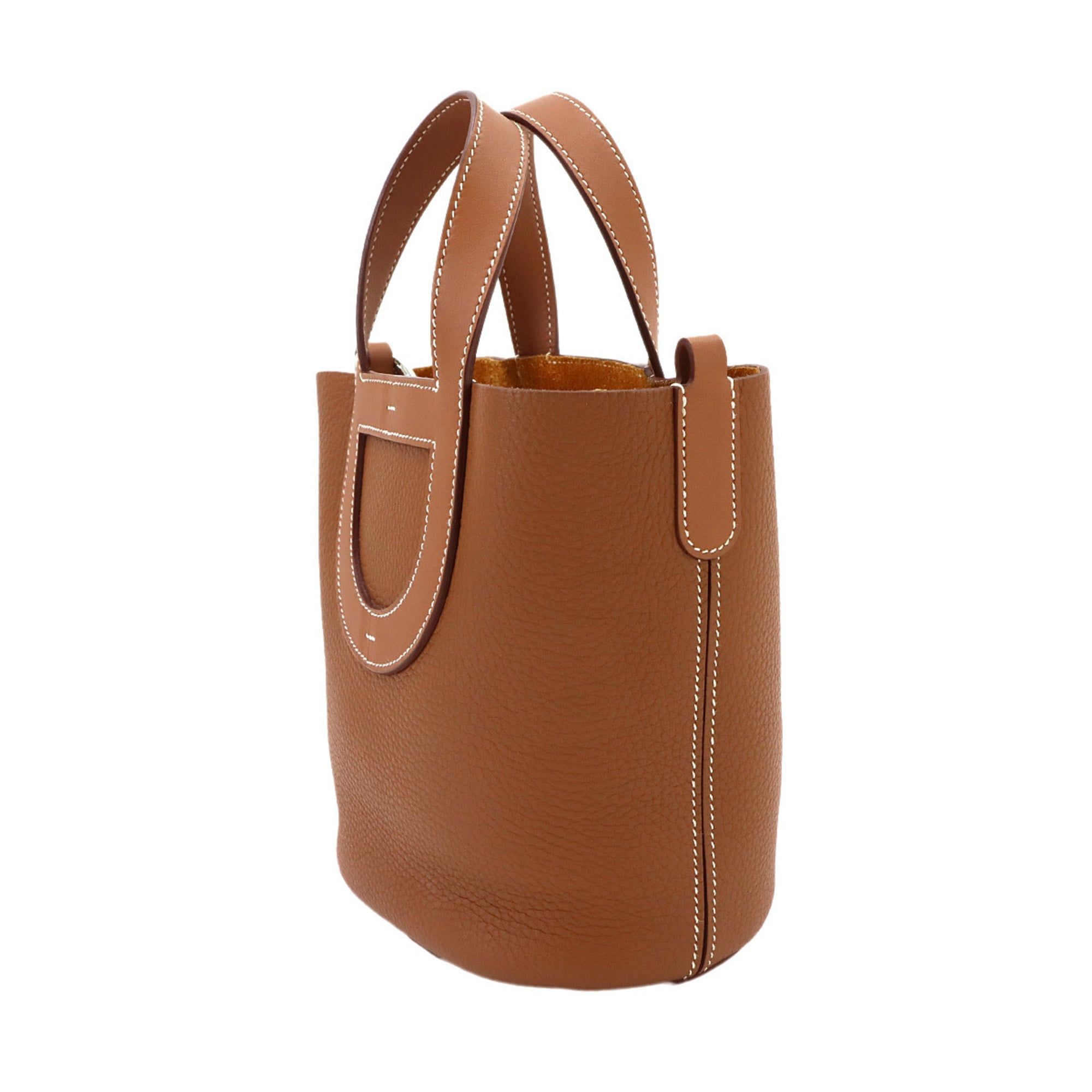 Taurillon Clemence Leather Handbag (Pre-Owned) - Hermes - Modalova