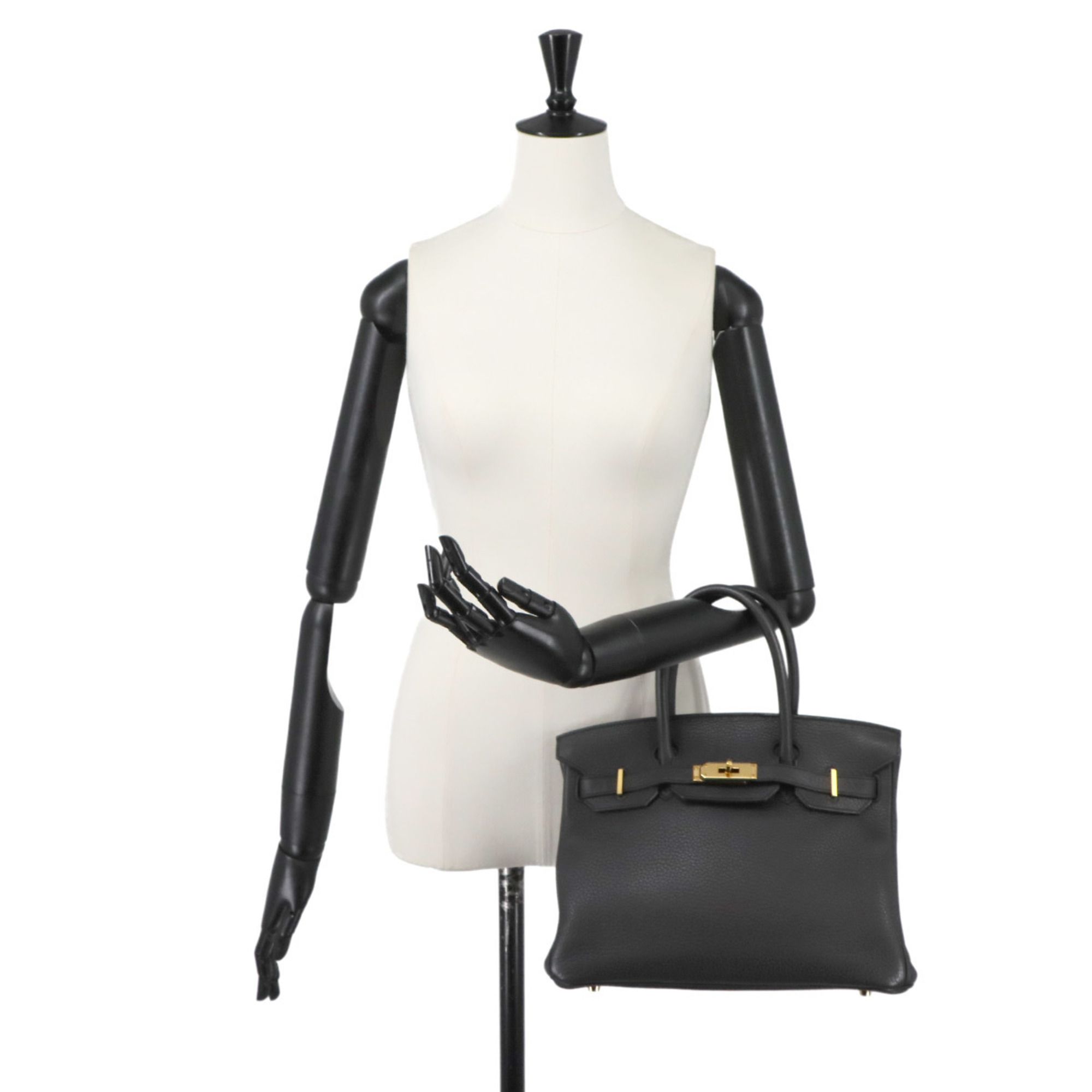 Taurillon Clemence Leather Handbag (Pre-Owned) - Hermes - Modalova