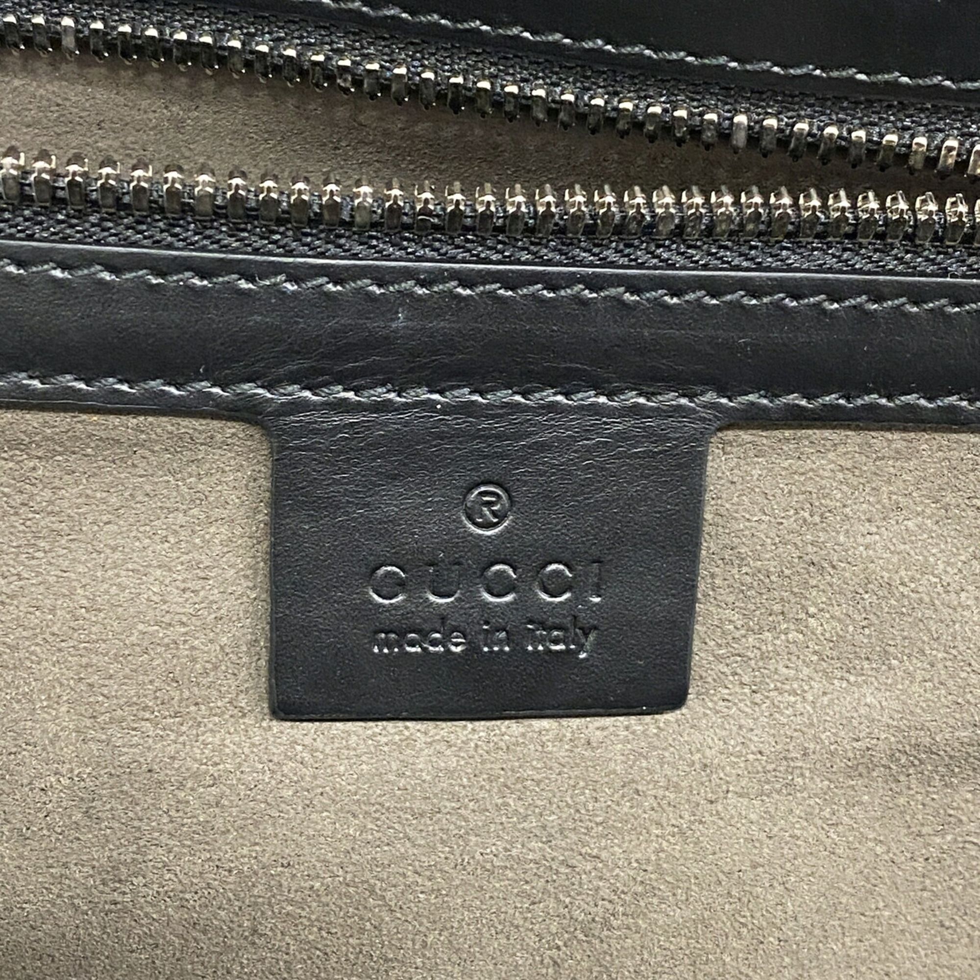 Leather Backpack (Pre-Owned) - Gucci - Modalova