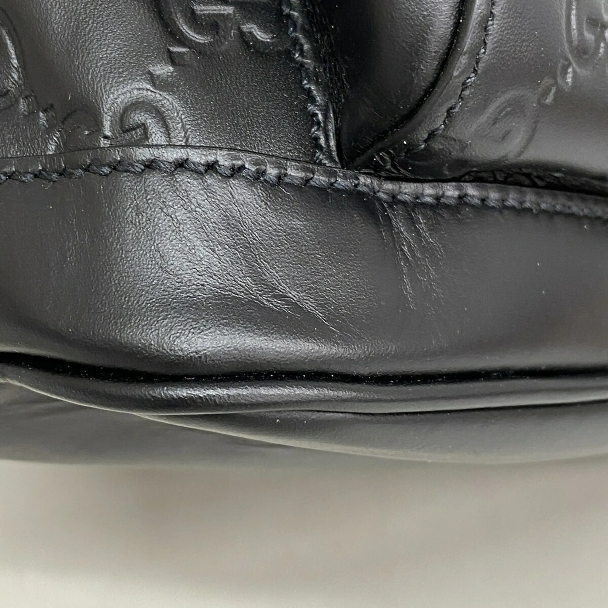 Leather Backpack (Pre-Owned) - Gucci - Modalova