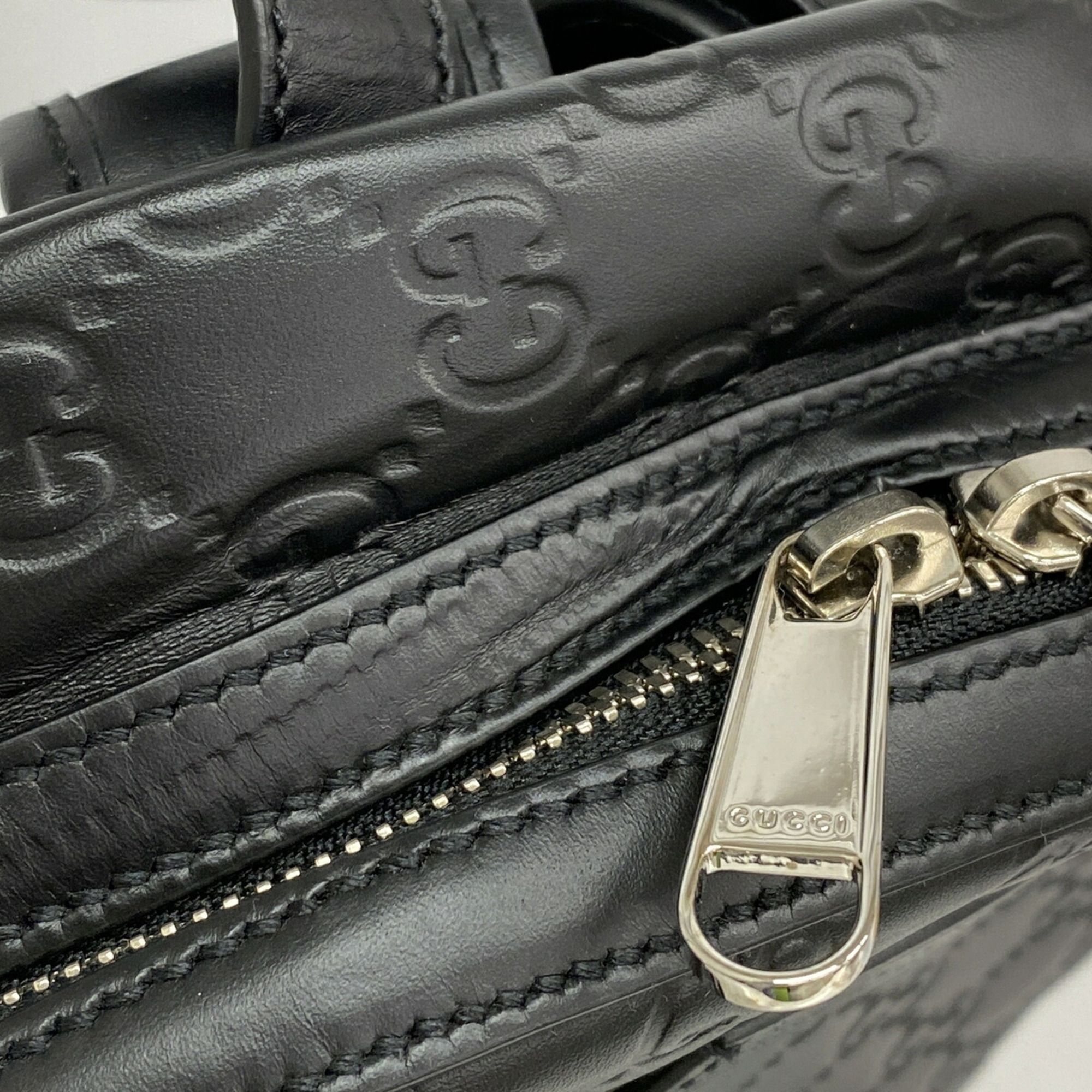 Leather Backpack (Pre-Owned) - Gucci - Modalova