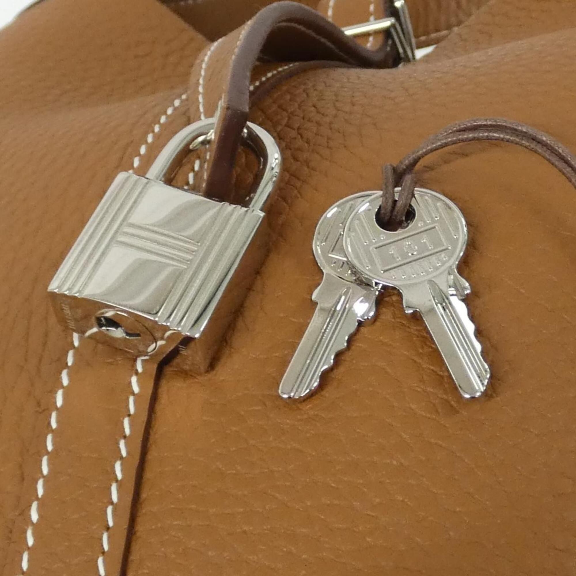 Taurillon Clemence Leather Handbag (Pre-Owned) - Hermes - Modalova