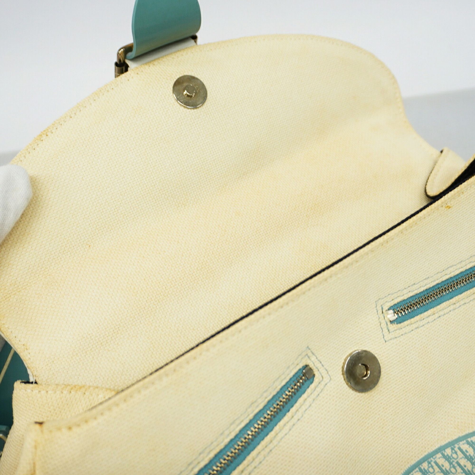 Canvas Shoulder Bag (Pre-Owned) - Christian Dior - Modalova