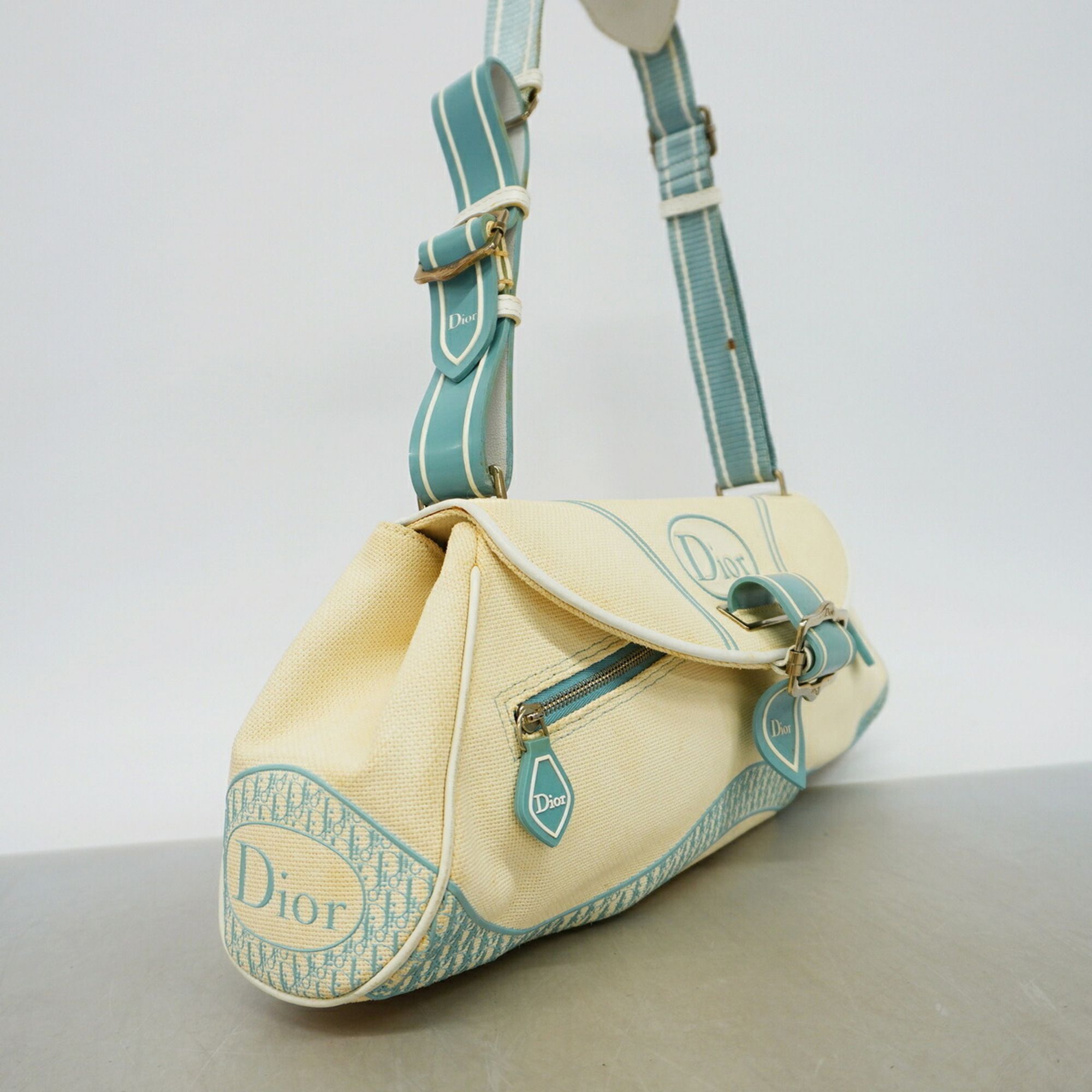 Canvas Shoulder Bag (Pre-Owned) - Christian Dior - Modalova