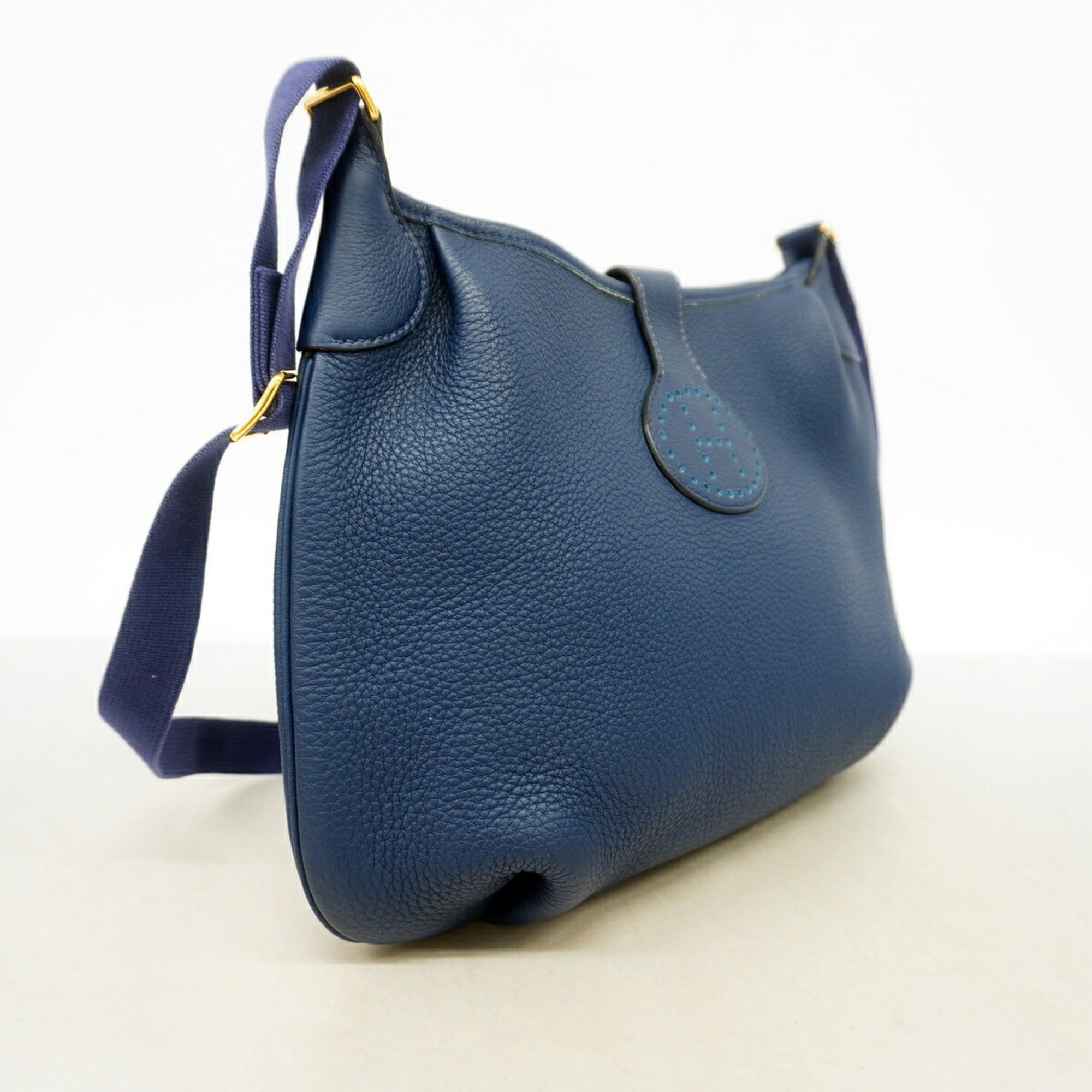 Taurillon Clemence Leather Shoulder Bag (Pre-Owned) - Hermes - Modalova