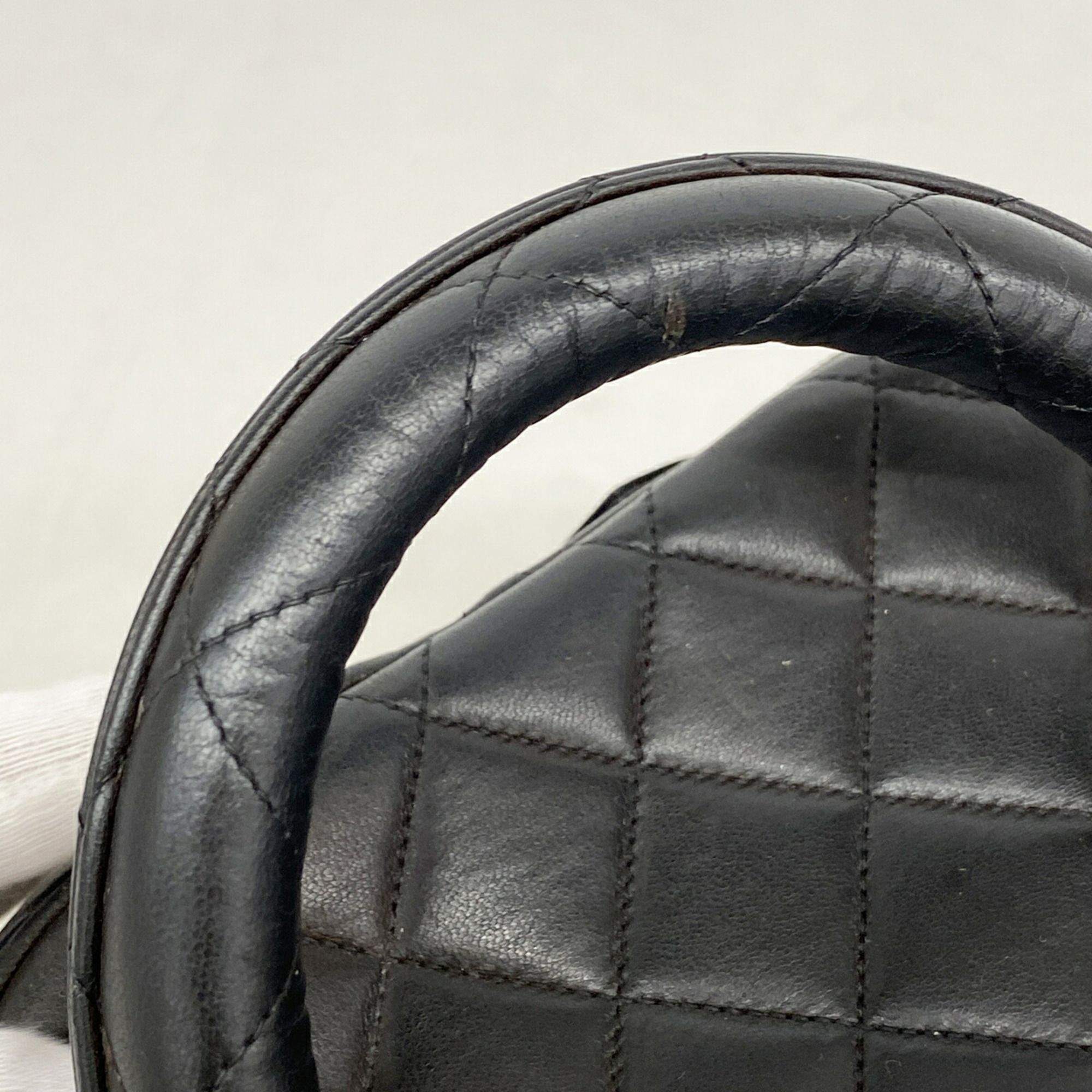 Leather Vanity Bag (Pre-Owned) - Chanel - Modalova