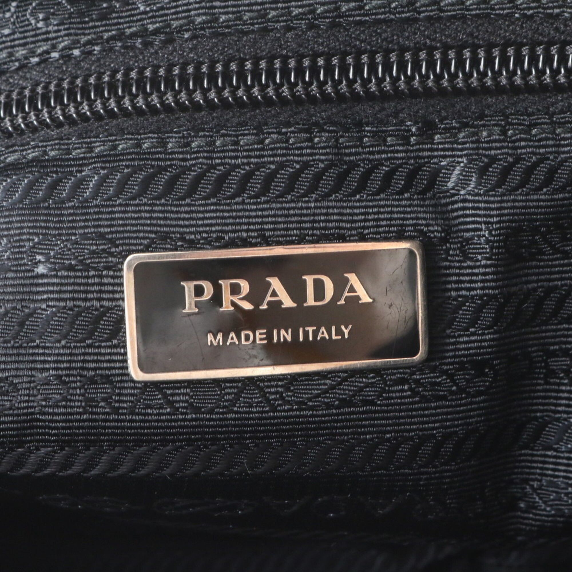 Leather Nylon Shoulder Bag Tote Bag (Pre-Owned) - Prada - Modalova