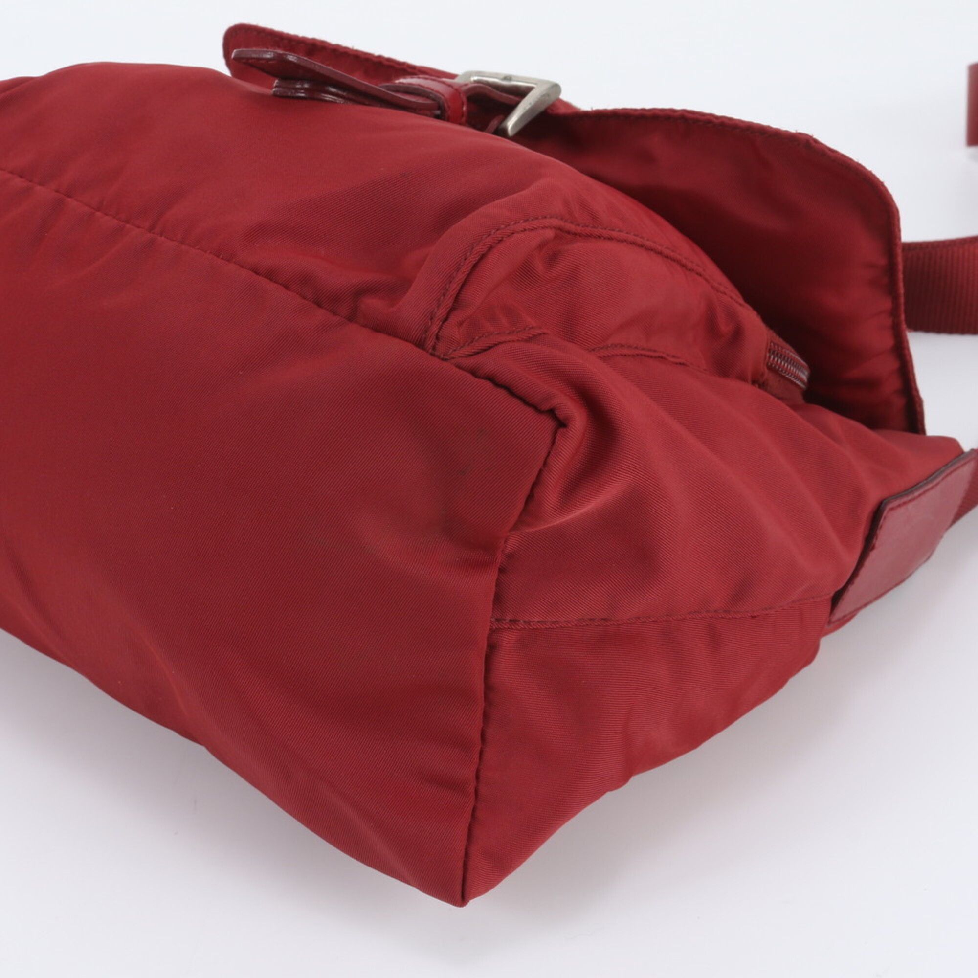 Leather Nylon Shoulder Bag (Pre-Owned) - Prada - Modalova