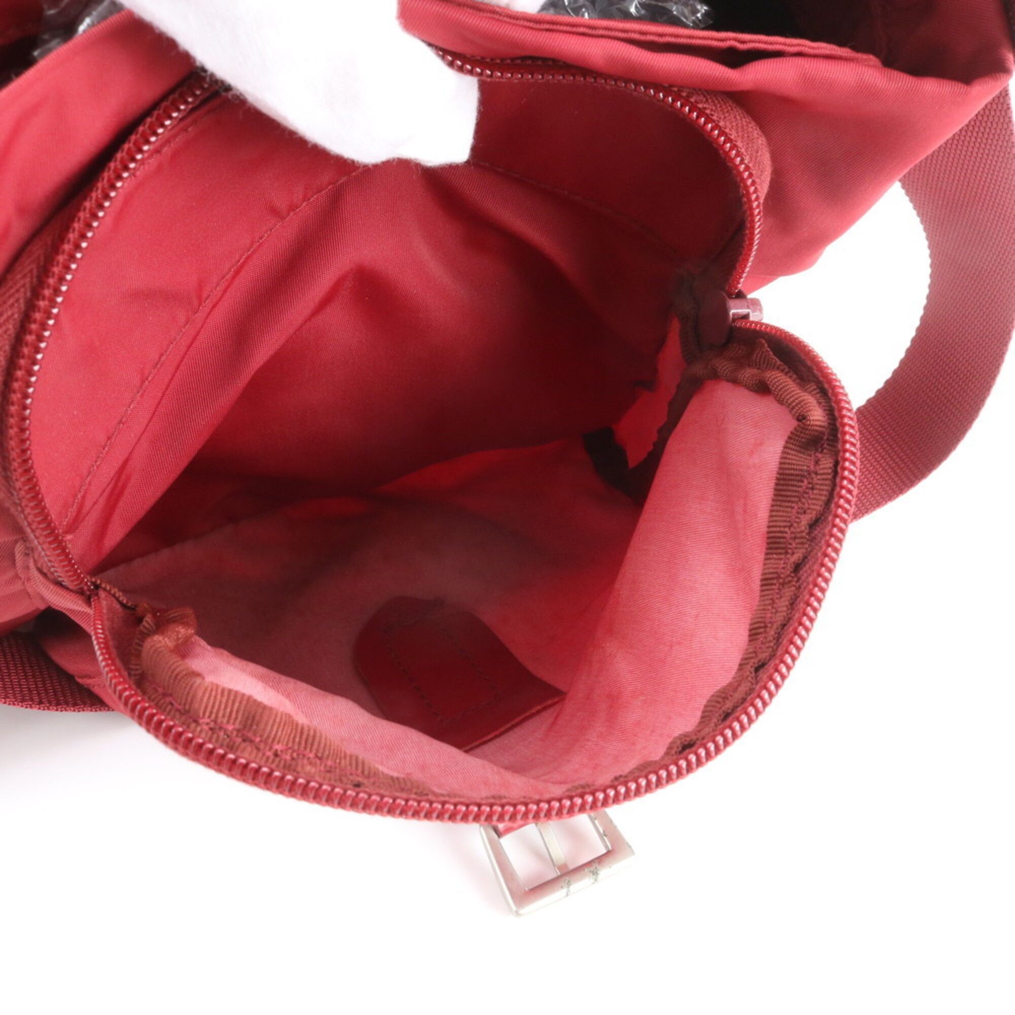 Leather Nylon Shoulder Bag (Pre-Owned) - Prada - Modalova
