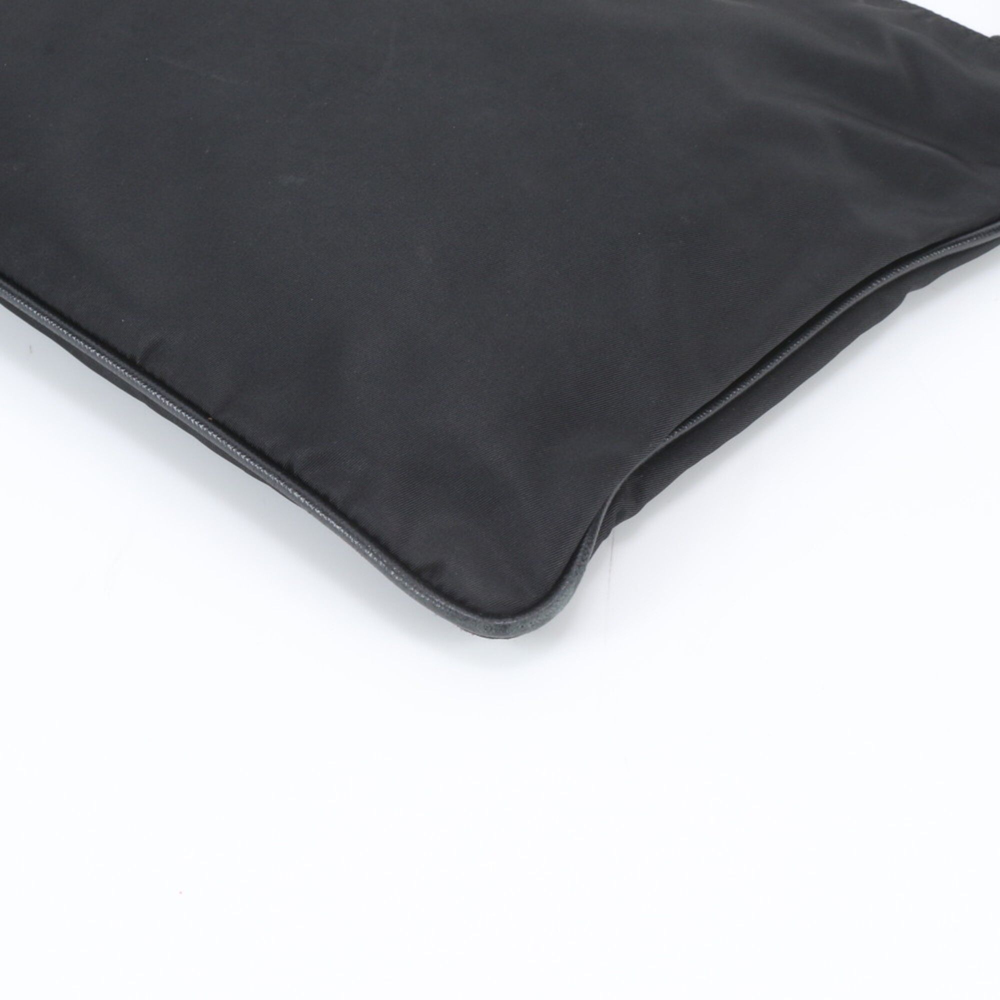 Leather Nylon Messenger Bag Shoulder Bag (Pre-Owned) - Prada - Modalova