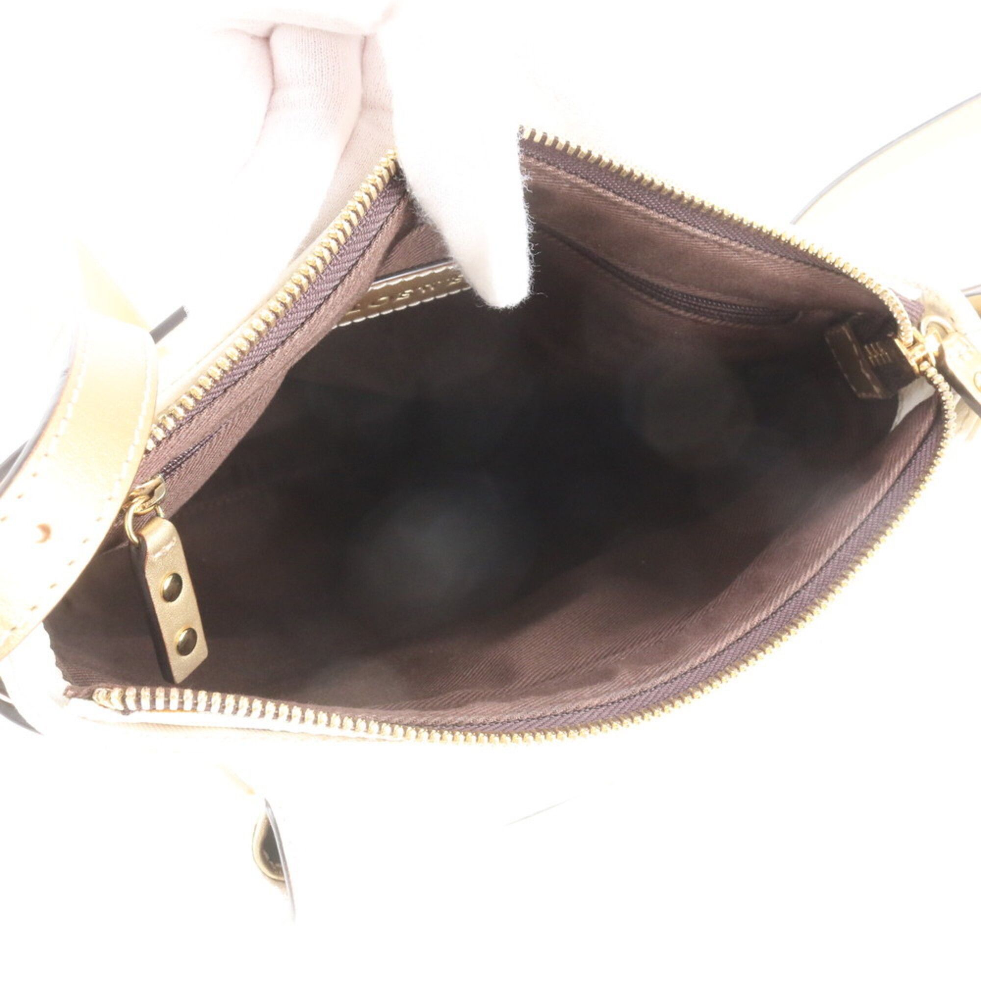 Leather Coated Canvas Handbag Shoulder Bag Tote Bag (Pre-Owned) - Loewe - Modalova