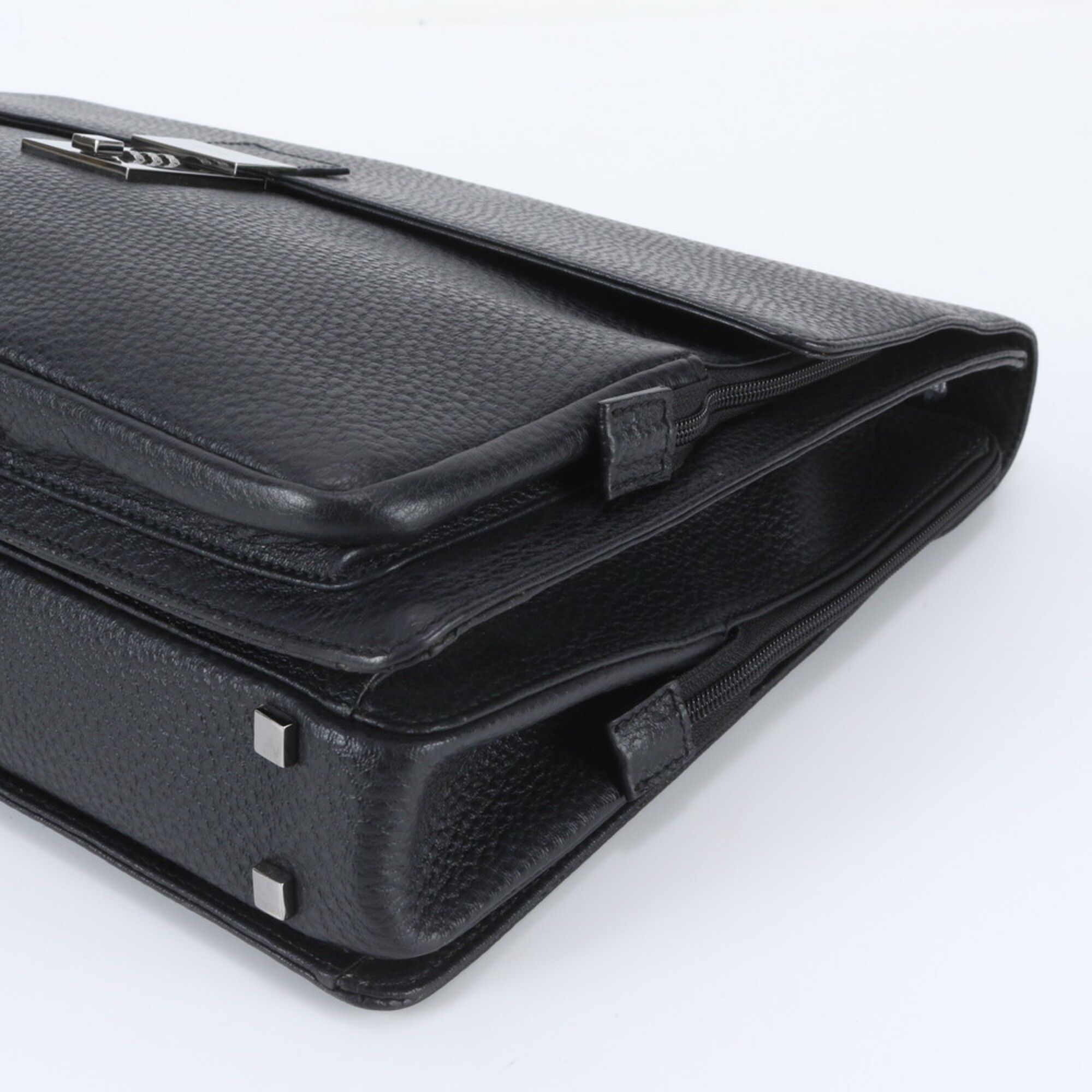Leather Briefcase (Pre-Owned) - Gucci - Modalova