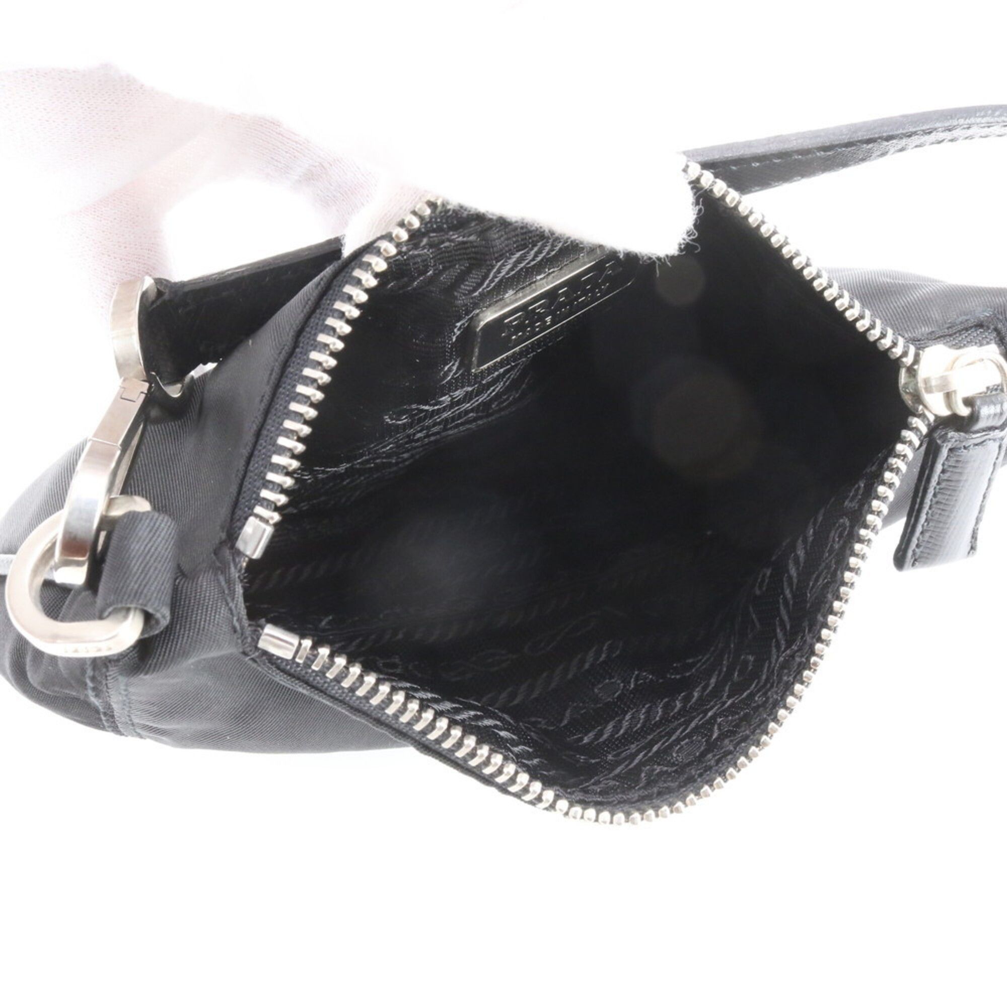 Leather Nylon Handbag (Pre-Owned) - Prada - Modalova
