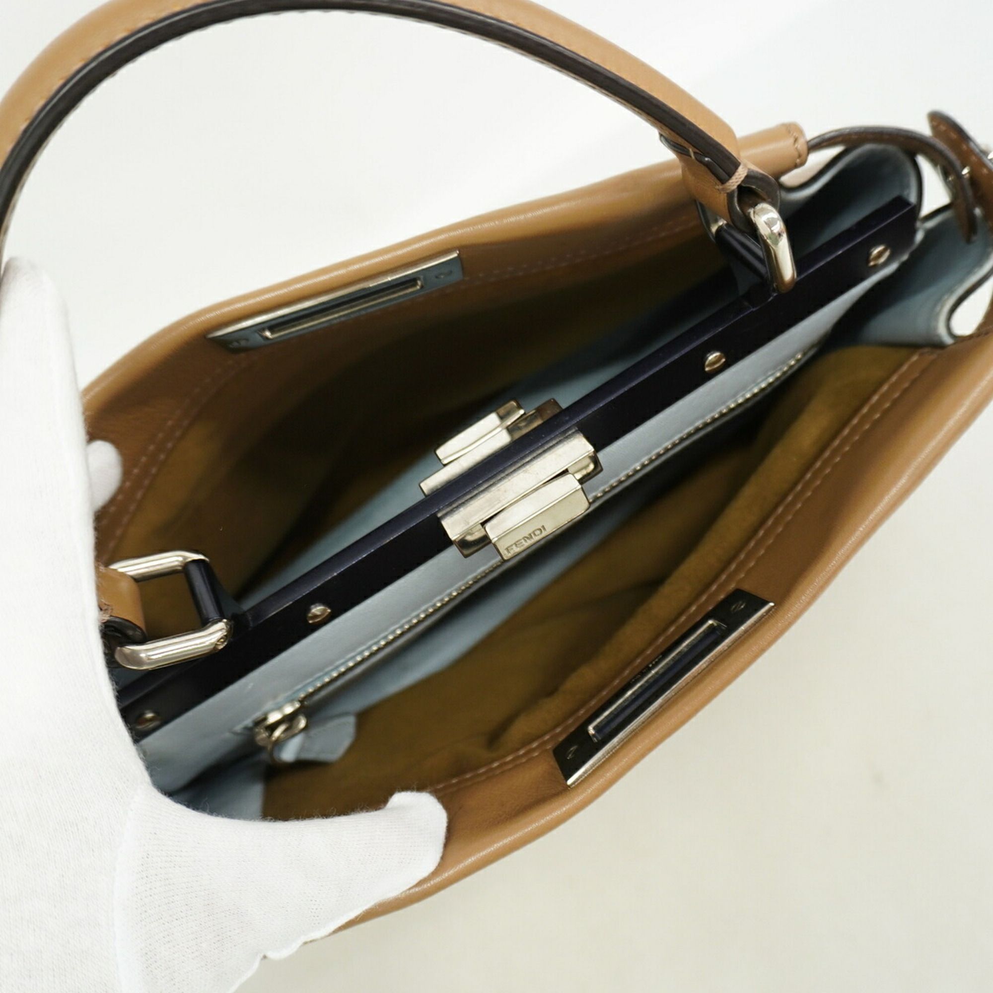 Leather Handbag (Pre-Owned) - Fendi - Modalova