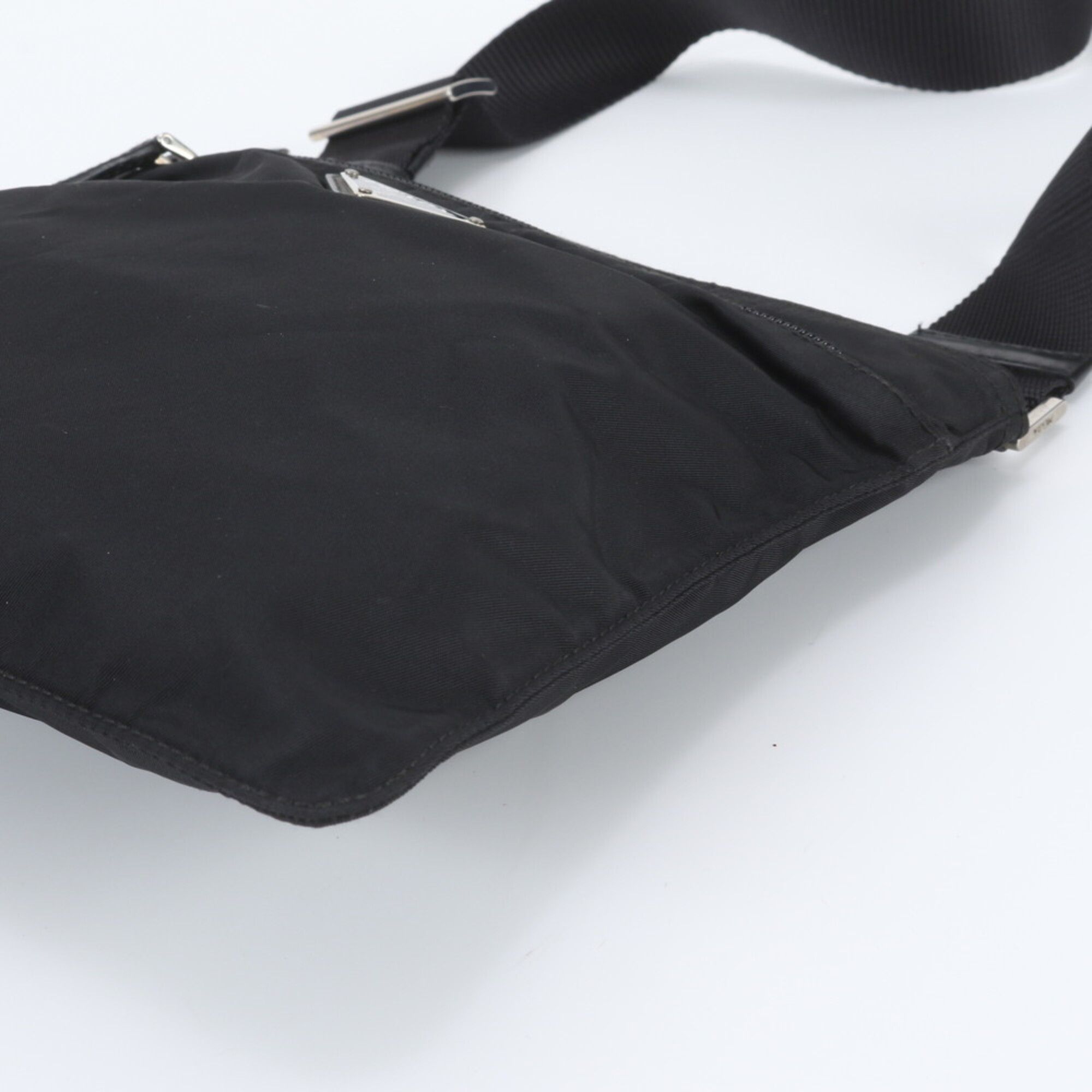 Leather Nylon Shoulder Bag (Pre-Owned) - Prada - Modalova