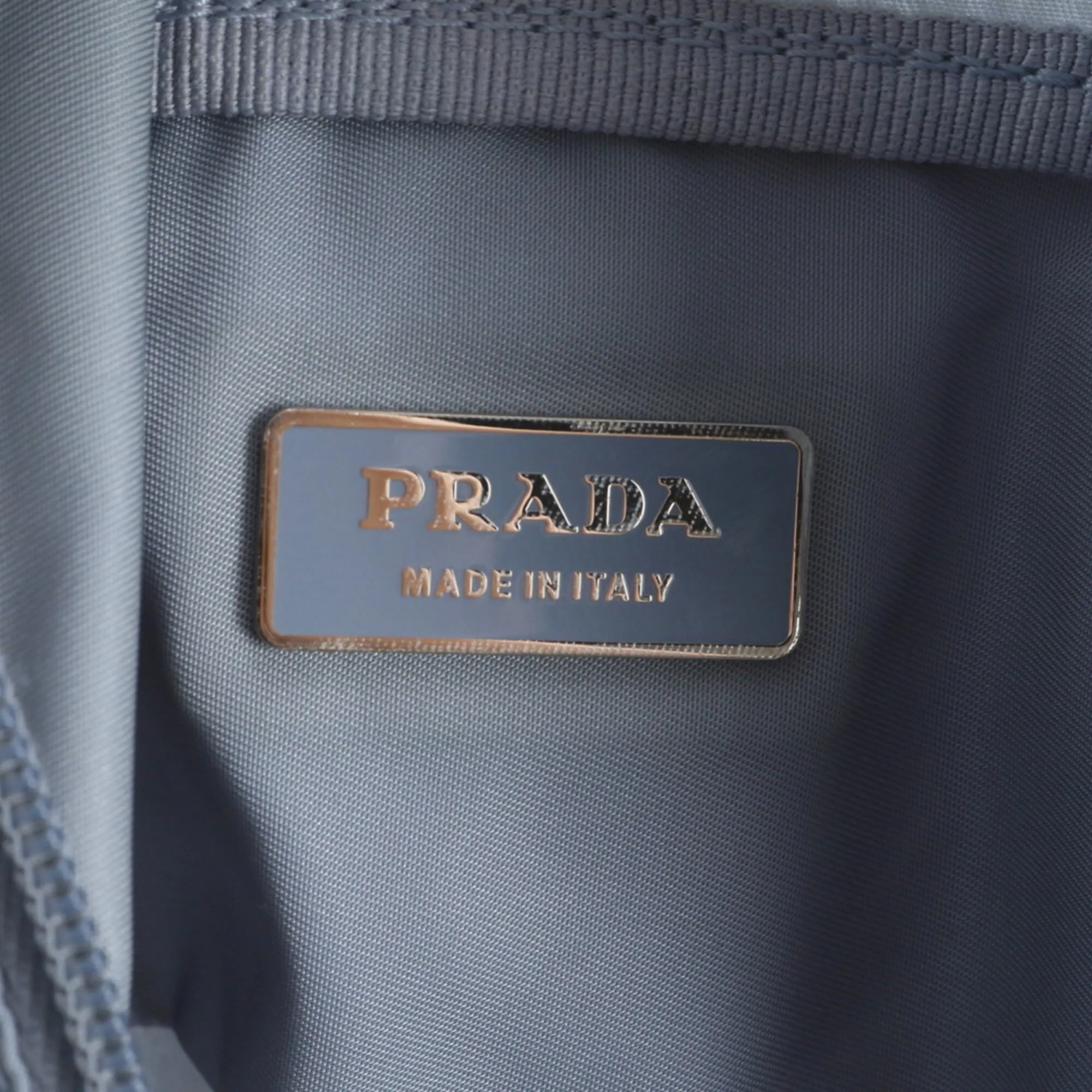 Leather Nylon Boston Bag Tote Bag (Pre-Owned) - Prada - Modalova