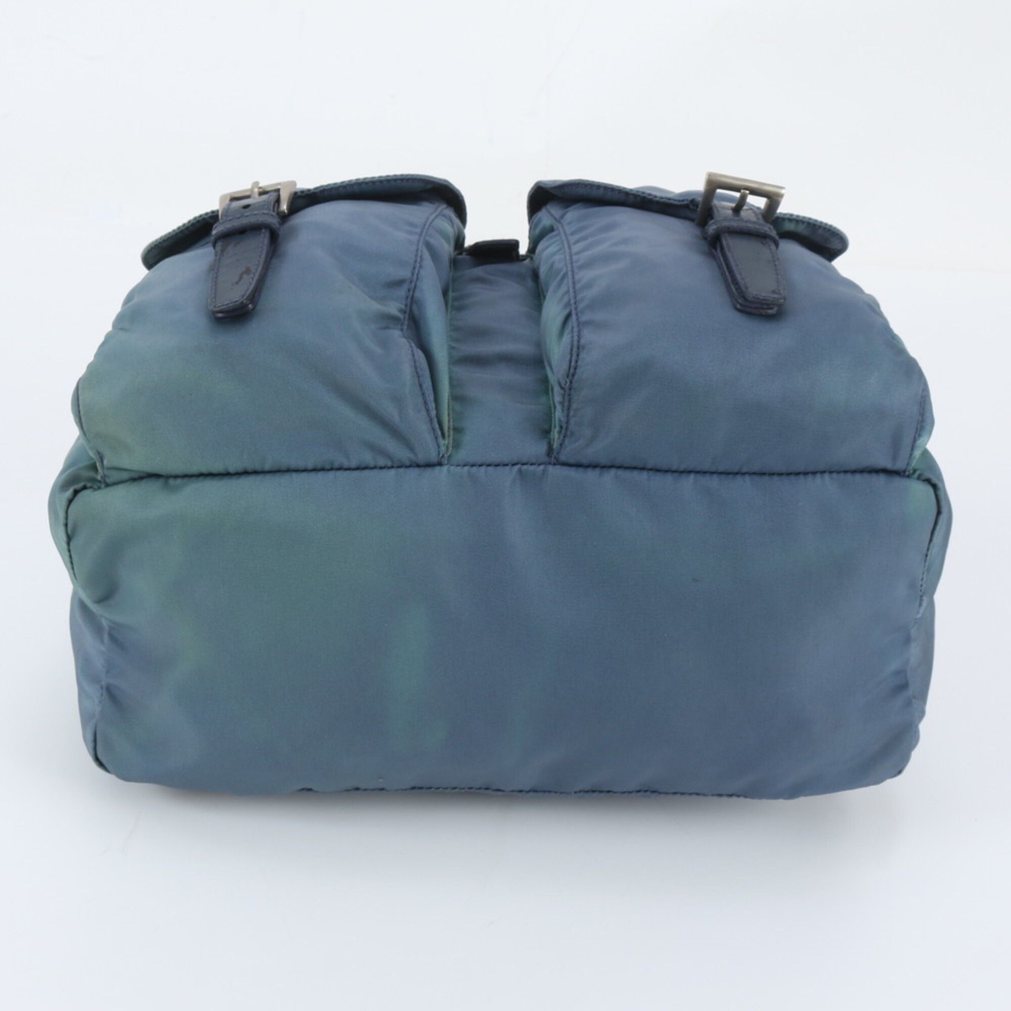 Leather Nylon Backpack Shoulder Bag (Pre-Owned) - Prada - Modalova