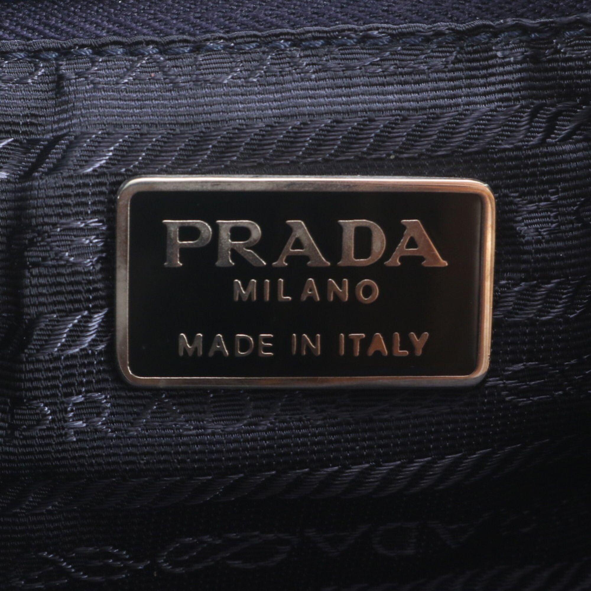 Leather Nylon Backpack Shoulder Bag (Pre-Owned) - Prada - Modalova