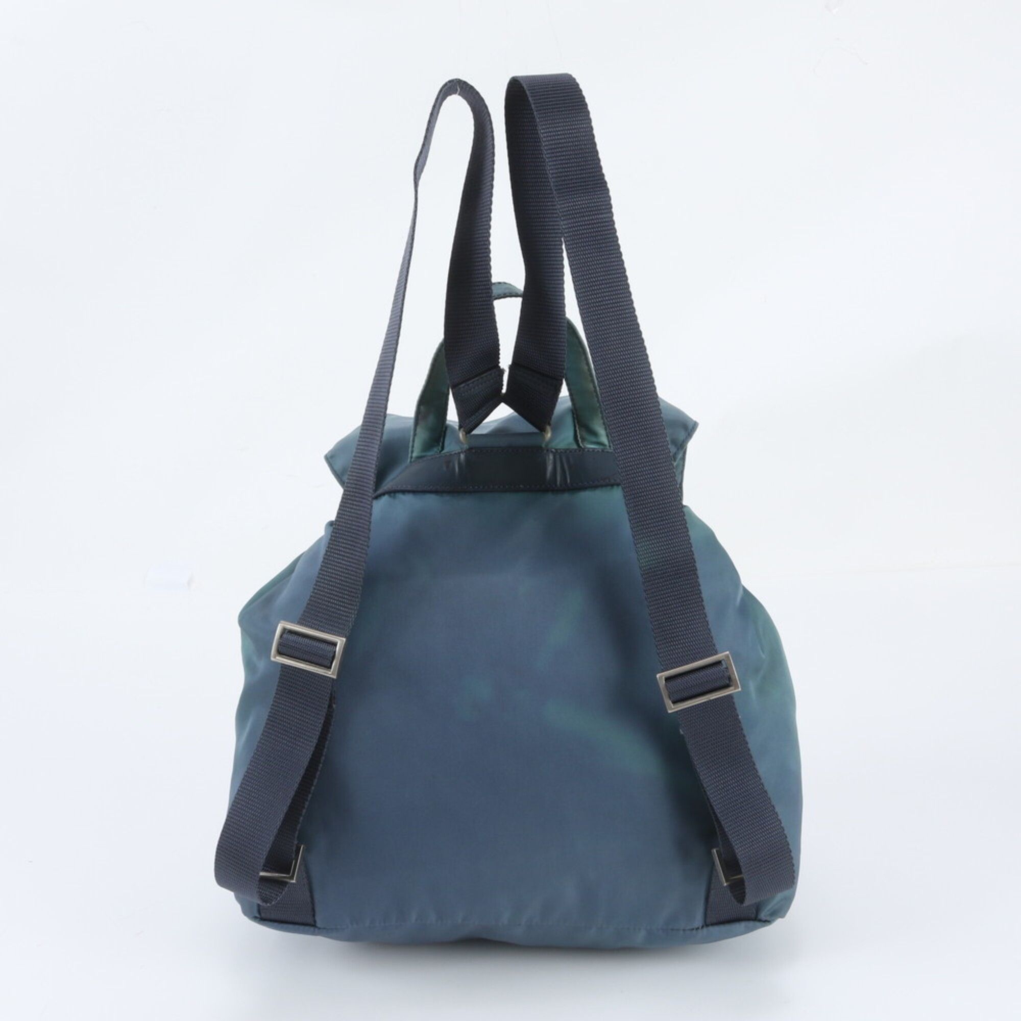 Leather Nylon Backpack Shoulder Bag (Pre-Owned) - Prada - Modalova
