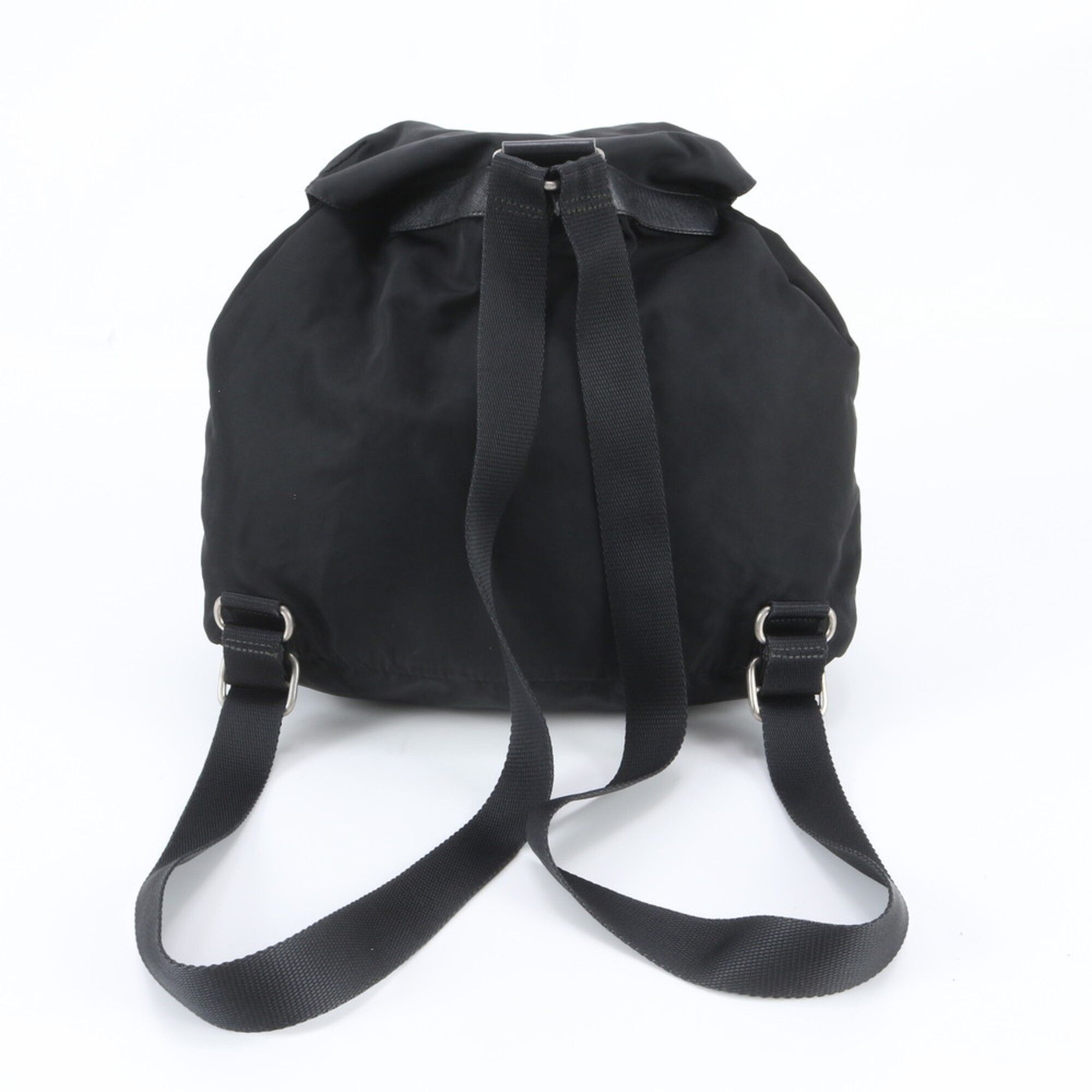 Leather Nylon Backpack (Pre-Owned) - Prada - Modalova