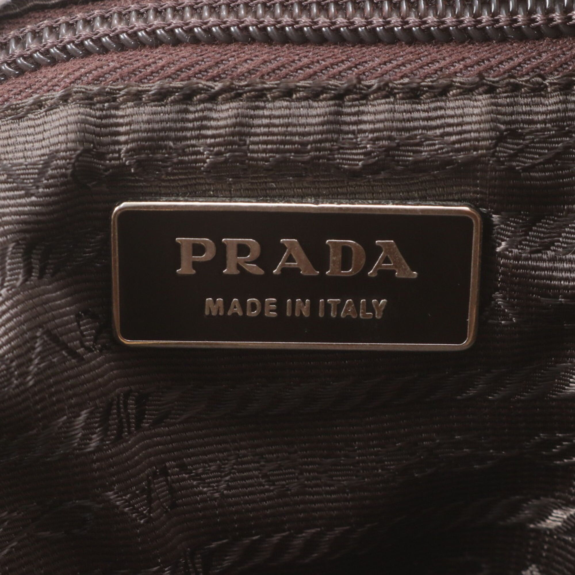 Leather Nylon Backpack Shoulder Bag (Pre-Owned) - Prada - Modalova