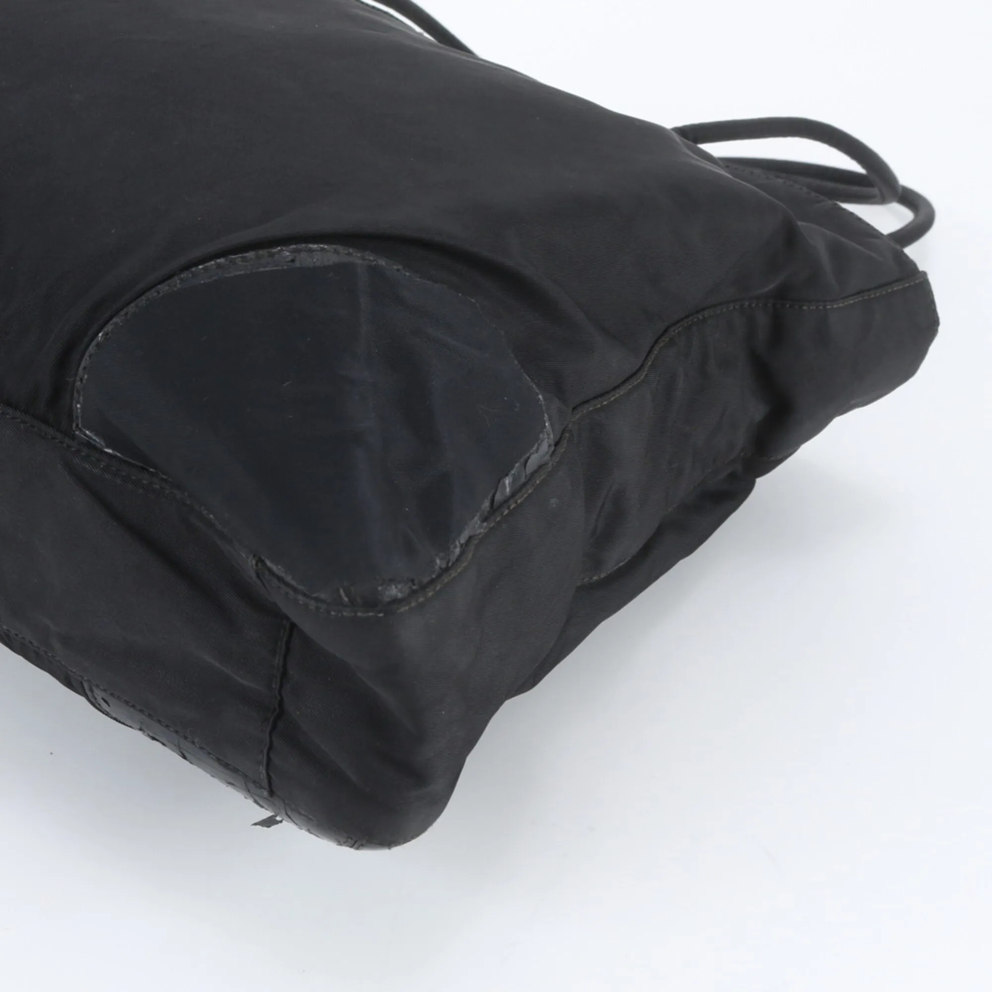 Leather Nylon Shoulder Bag Tote Bag (Pre-Owned) - Prada - Modalova