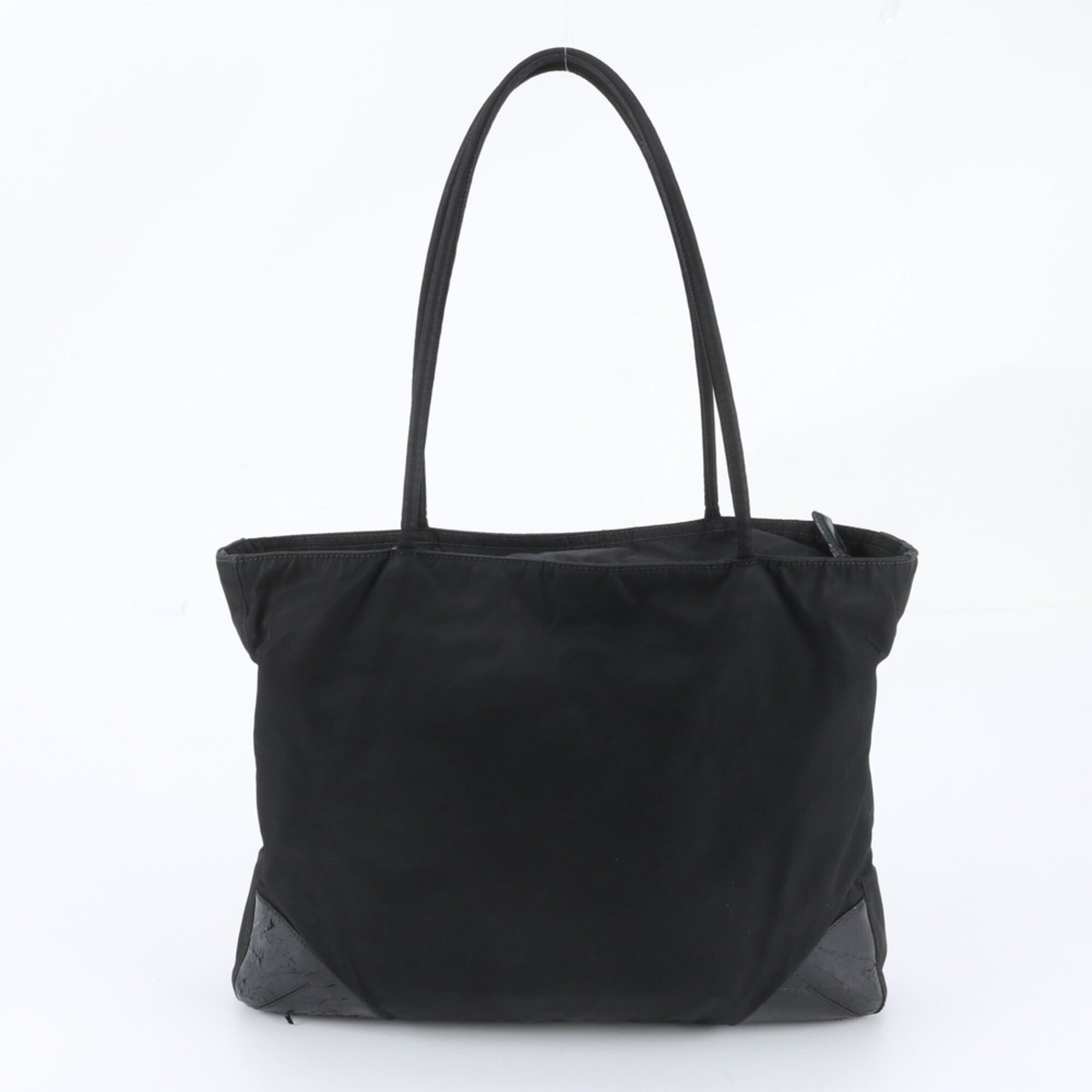 Leather Nylon Shoulder Bag Tote Bag (Pre-Owned) - Prada - Modalova