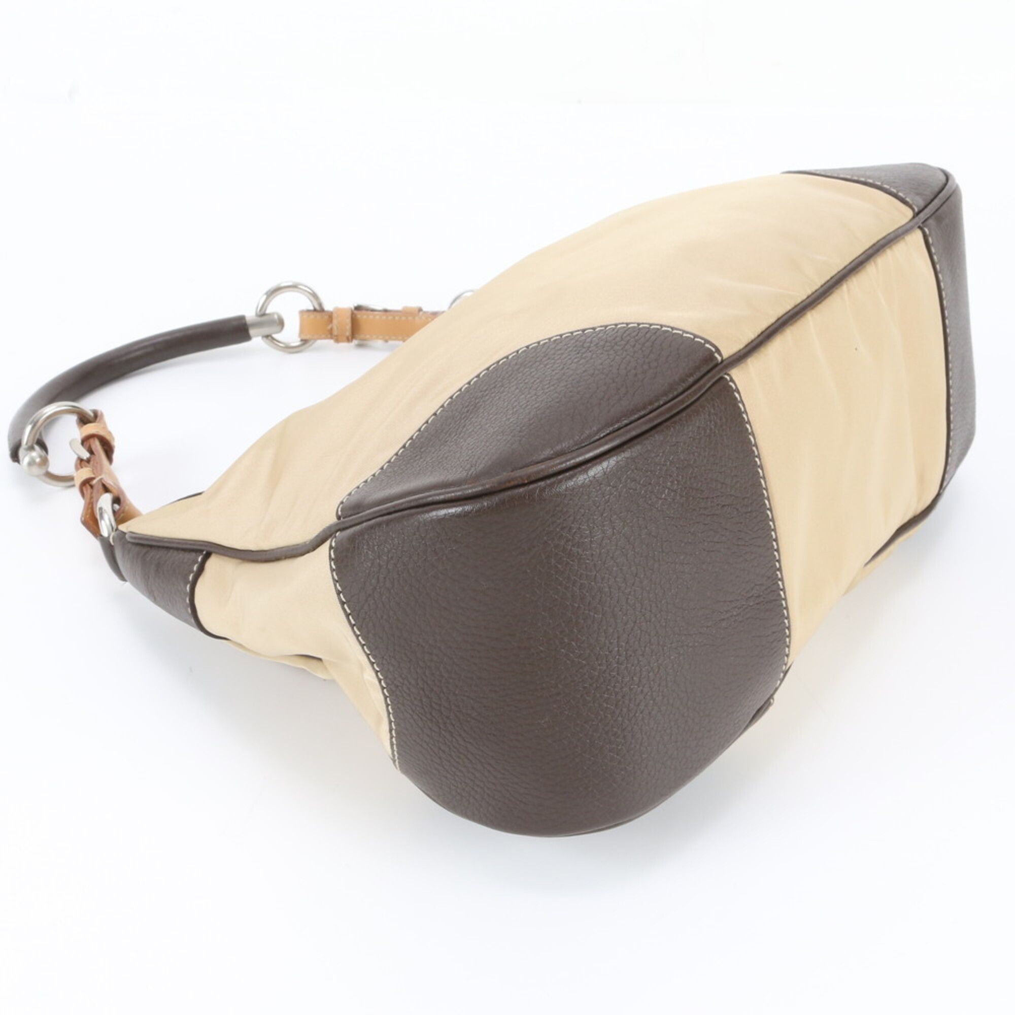 Leather Nylon Handbag Shoulder Bag (Pre-Owned) - Prada - Modalova