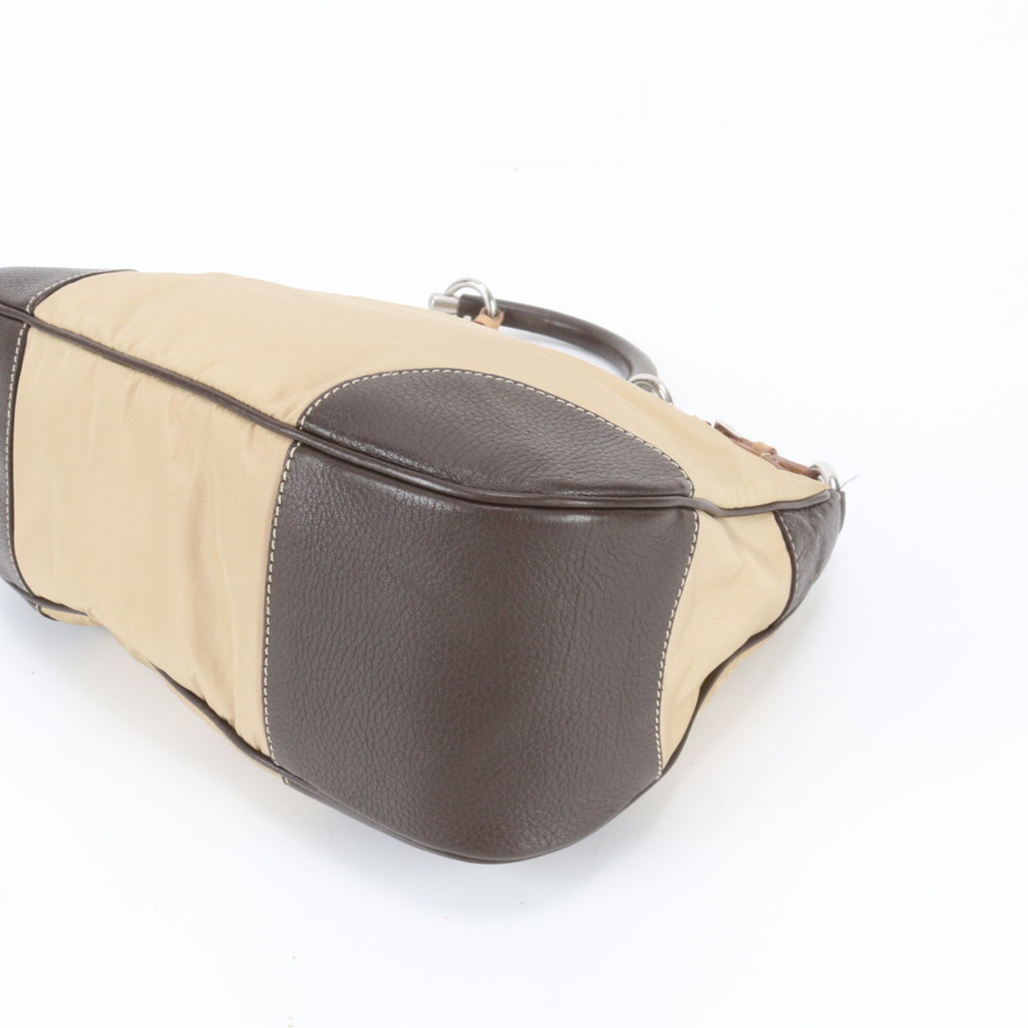 Leather Nylon Handbag Shoulder Bag (Pre-Owned) - Prada - Modalova