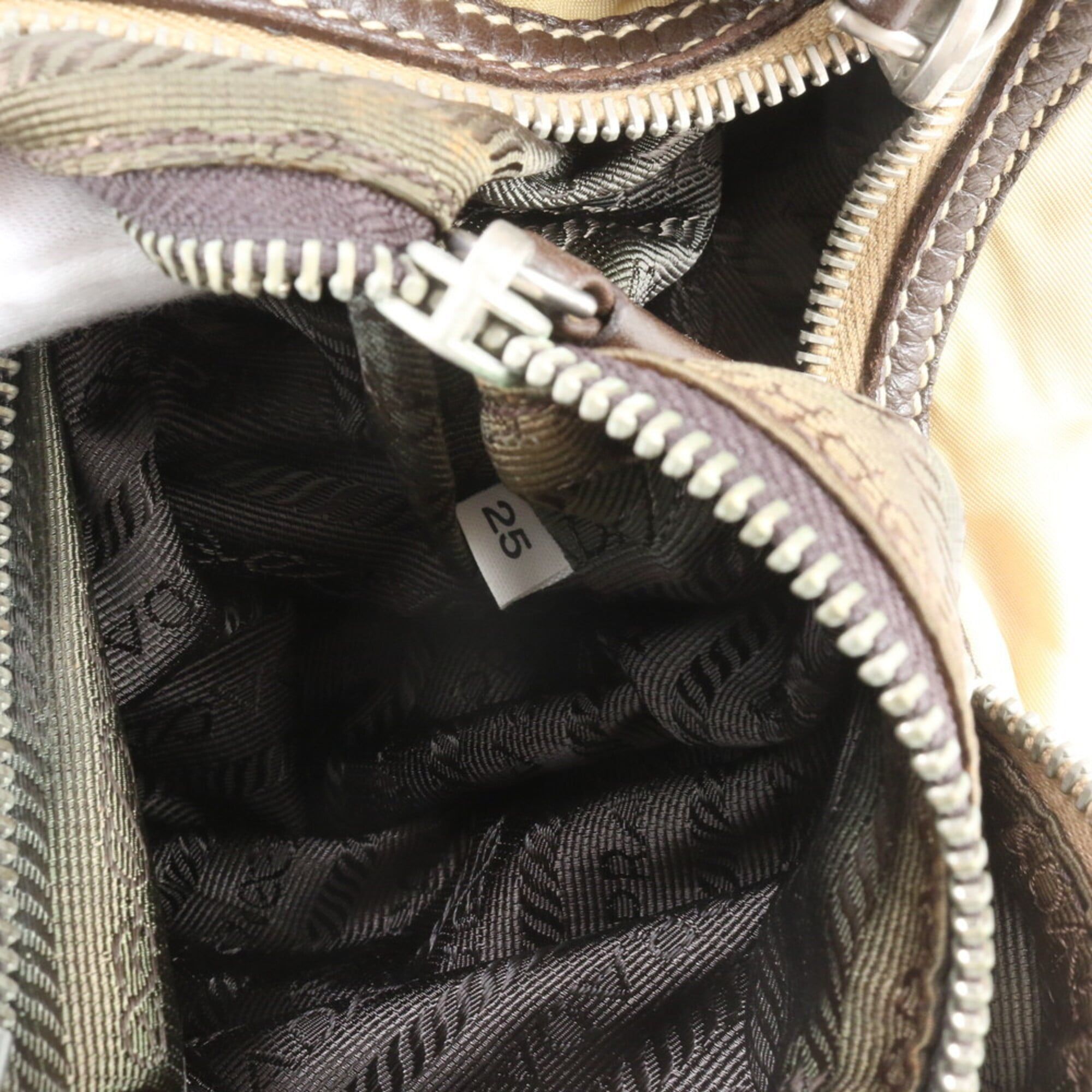 Leather Nylon Handbag Shoulder Bag (Pre-Owned) - Prada - Modalova
