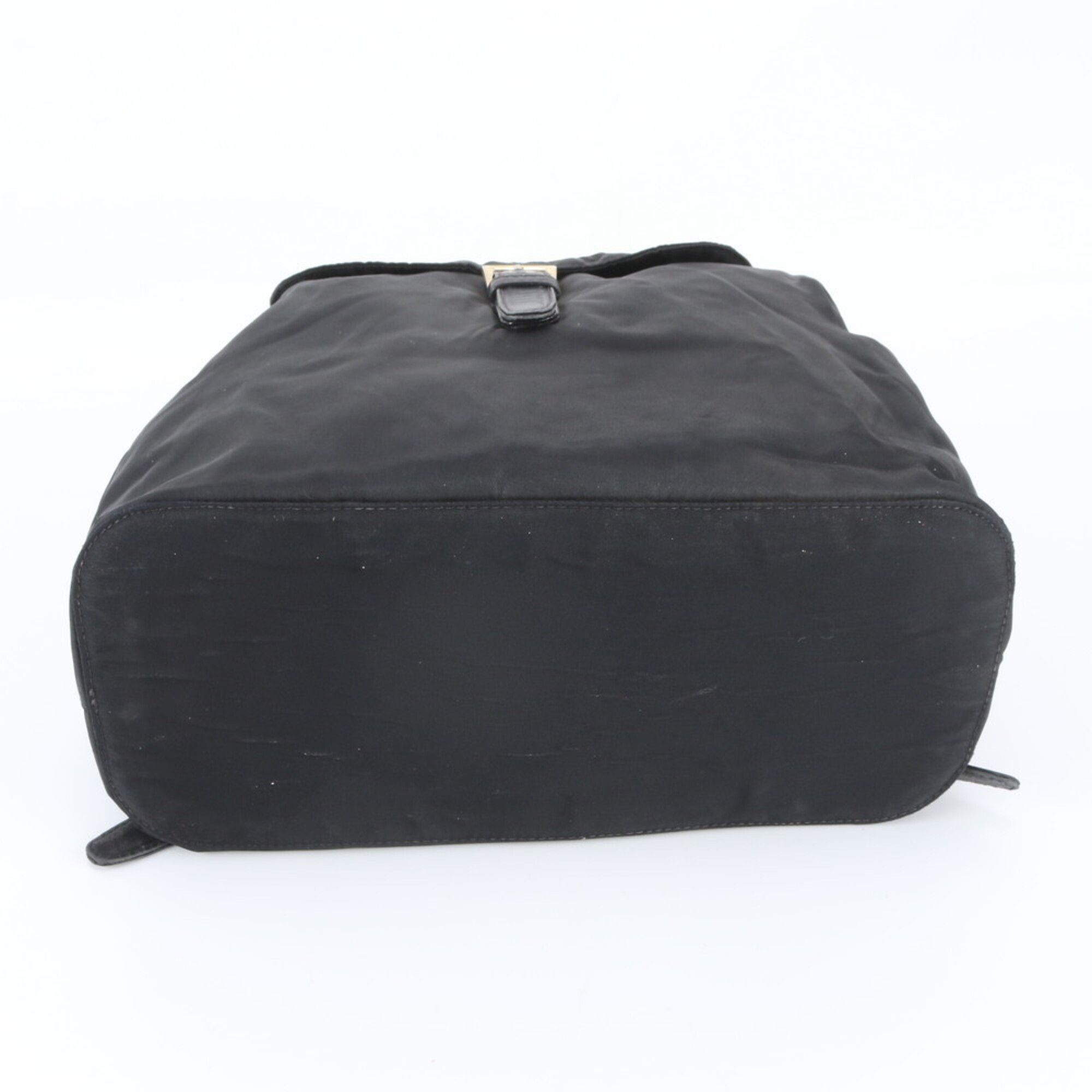 Leather Nylon Backpack (Pre-Owned) - Prada - Modalova
