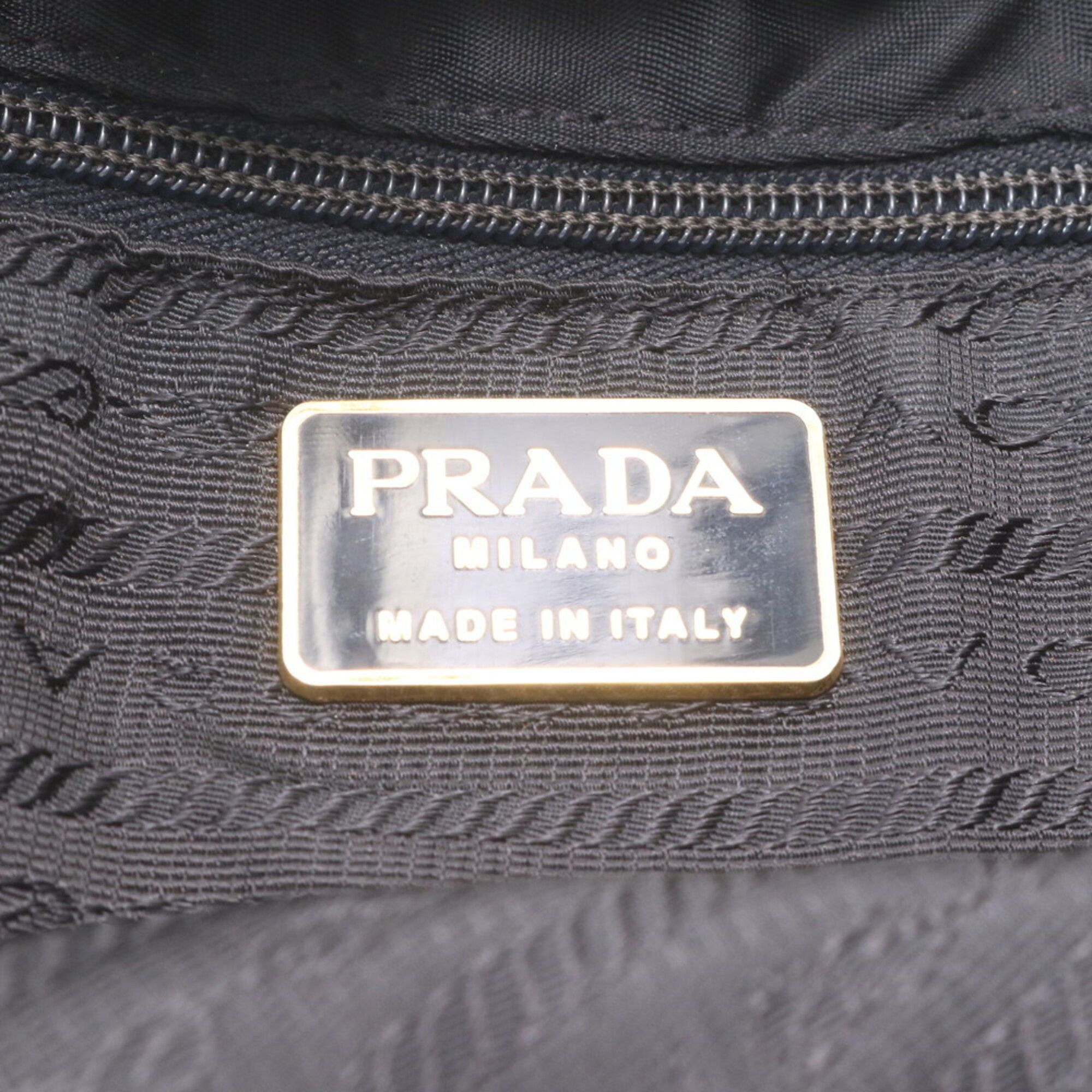 Leather Nylon Backpack (Pre-Owned) - Prada - Modalova