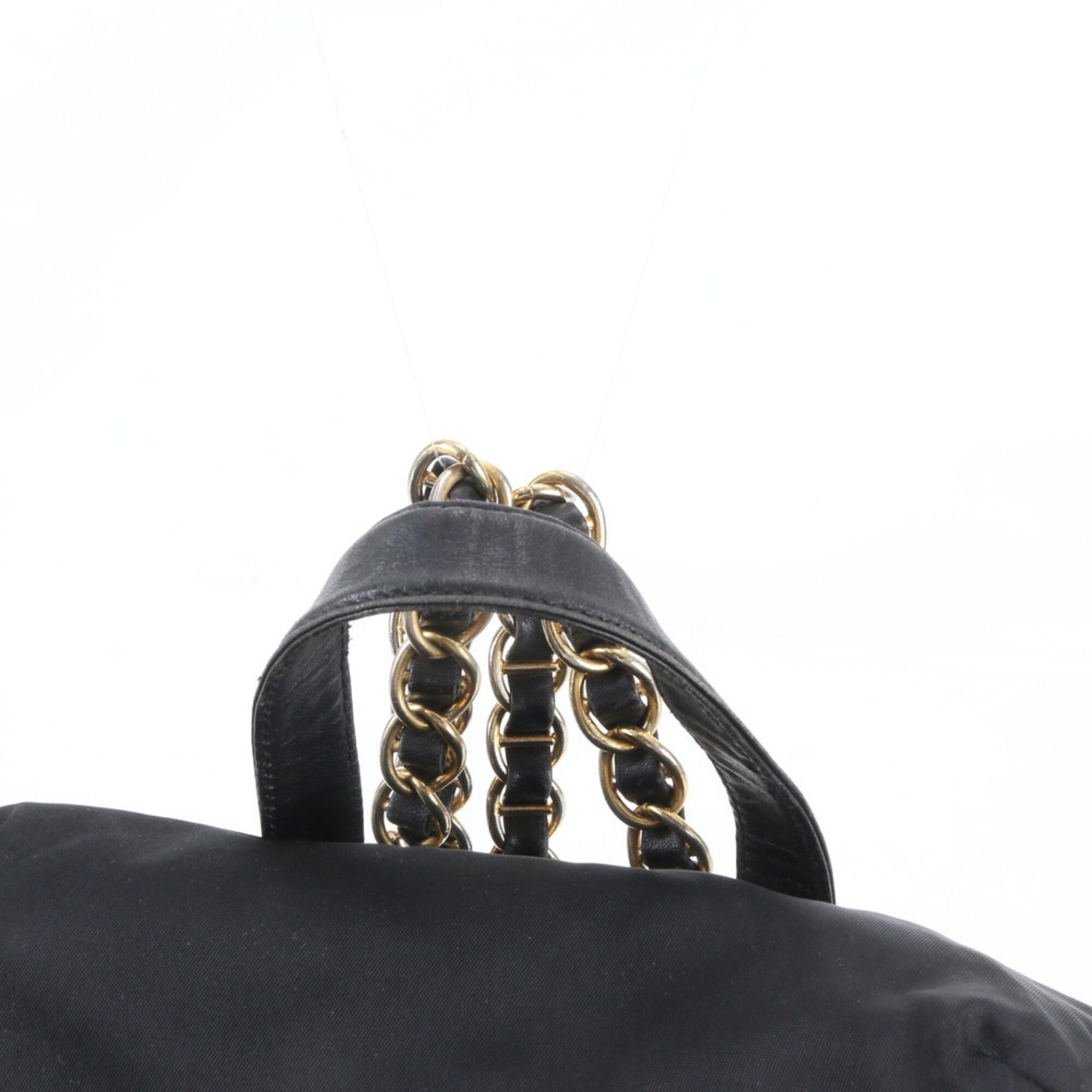 Leather Nylon Backpack (Pre-Owned) - Prada - Modalova