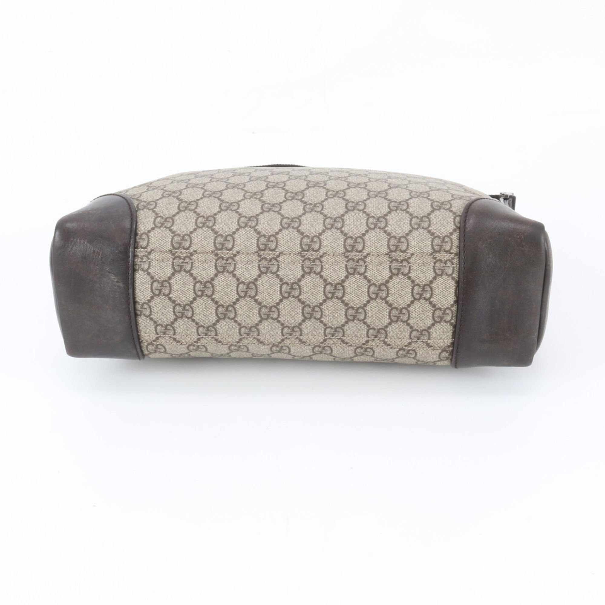 Leather Coated Canvas Messenger Bag Shoulder Bag (Pre-Owned) - Gucci - Modalova