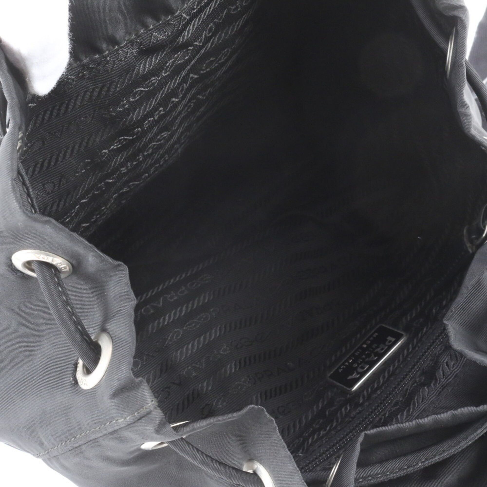 Leather Nylon Backpack (Pre-Owned) - Prada - Modalova