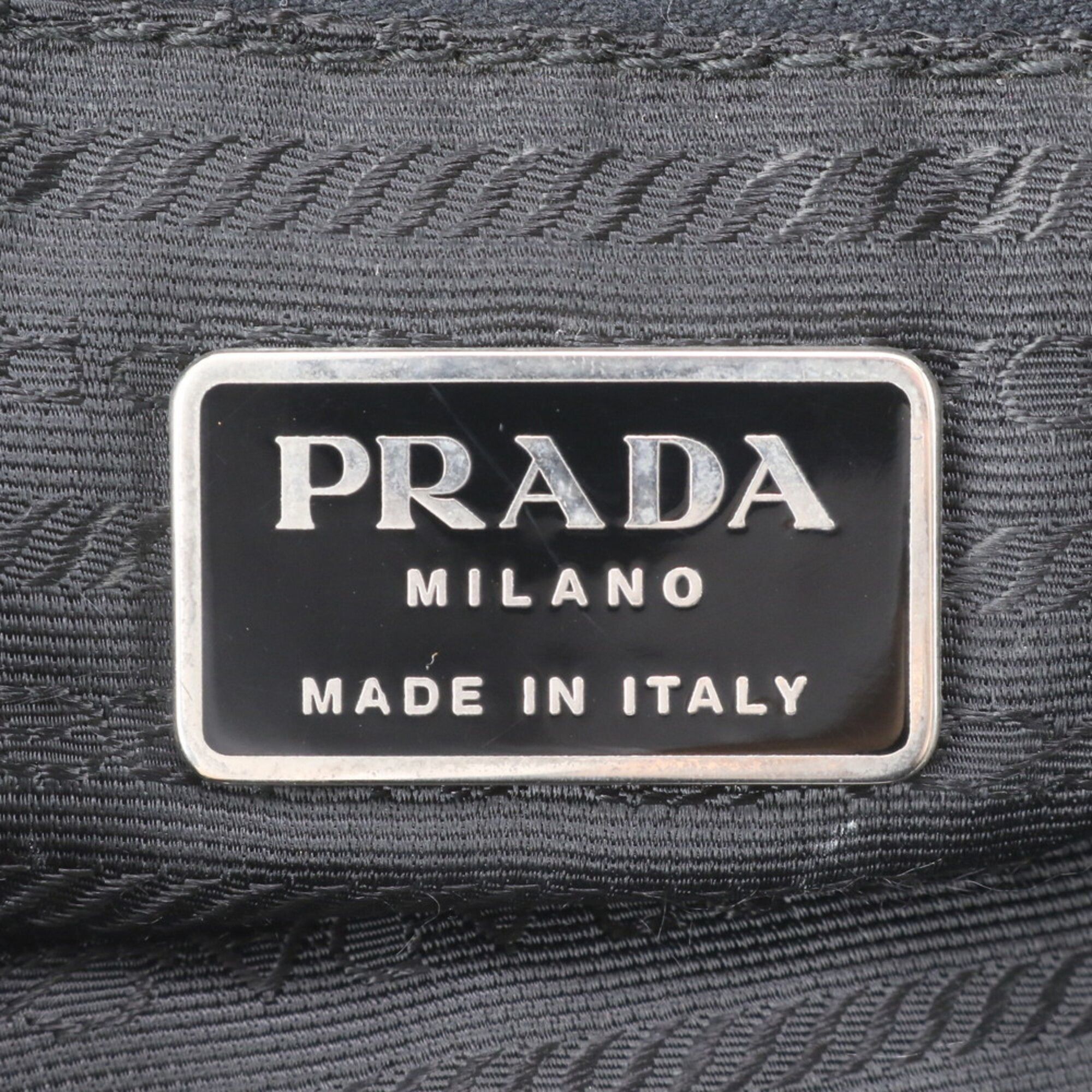 Leather Nylon Backpack (Pre-Owned) - Prada - Modalova