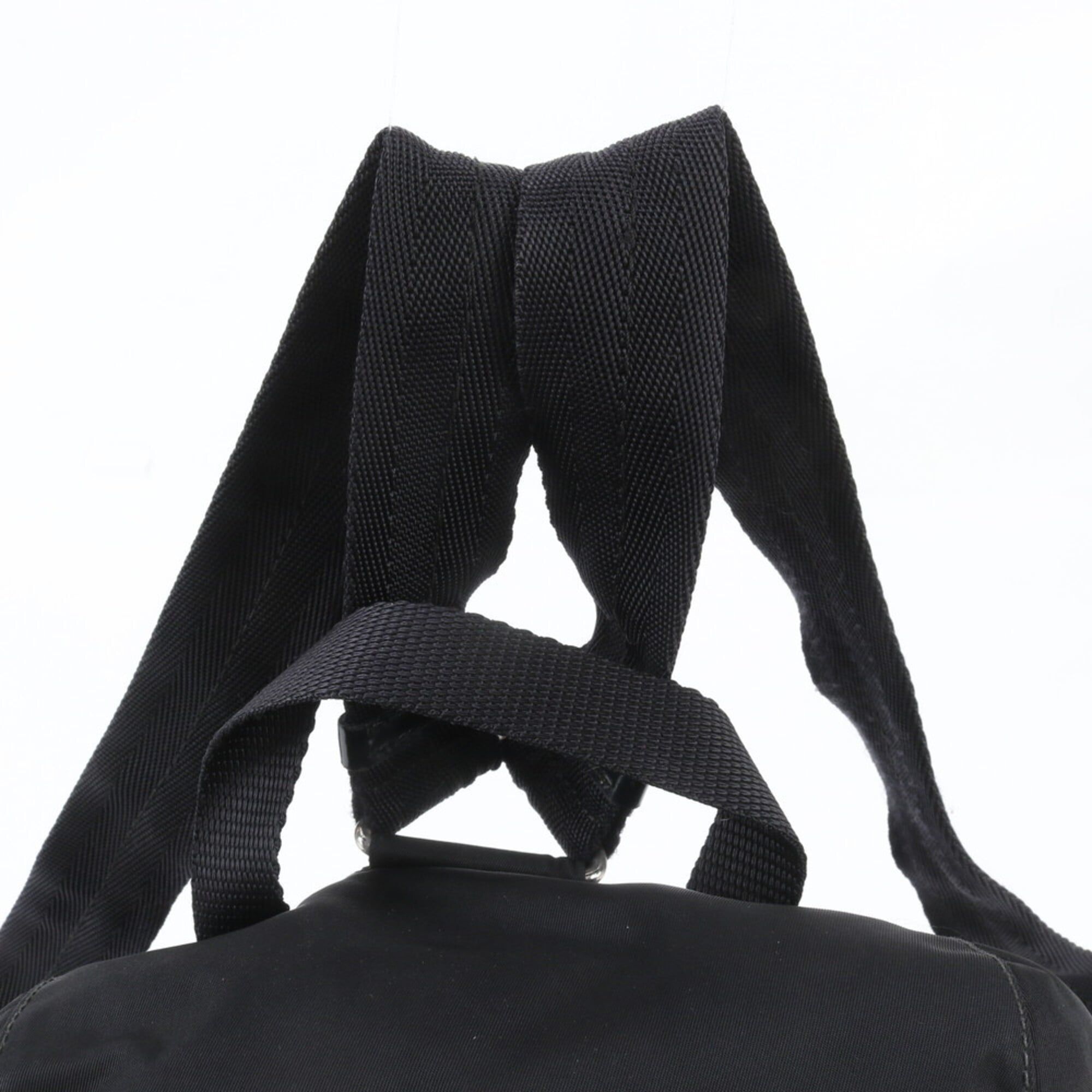Leather Nylon Backpack (Pre-Owned) - Prada - Modalova