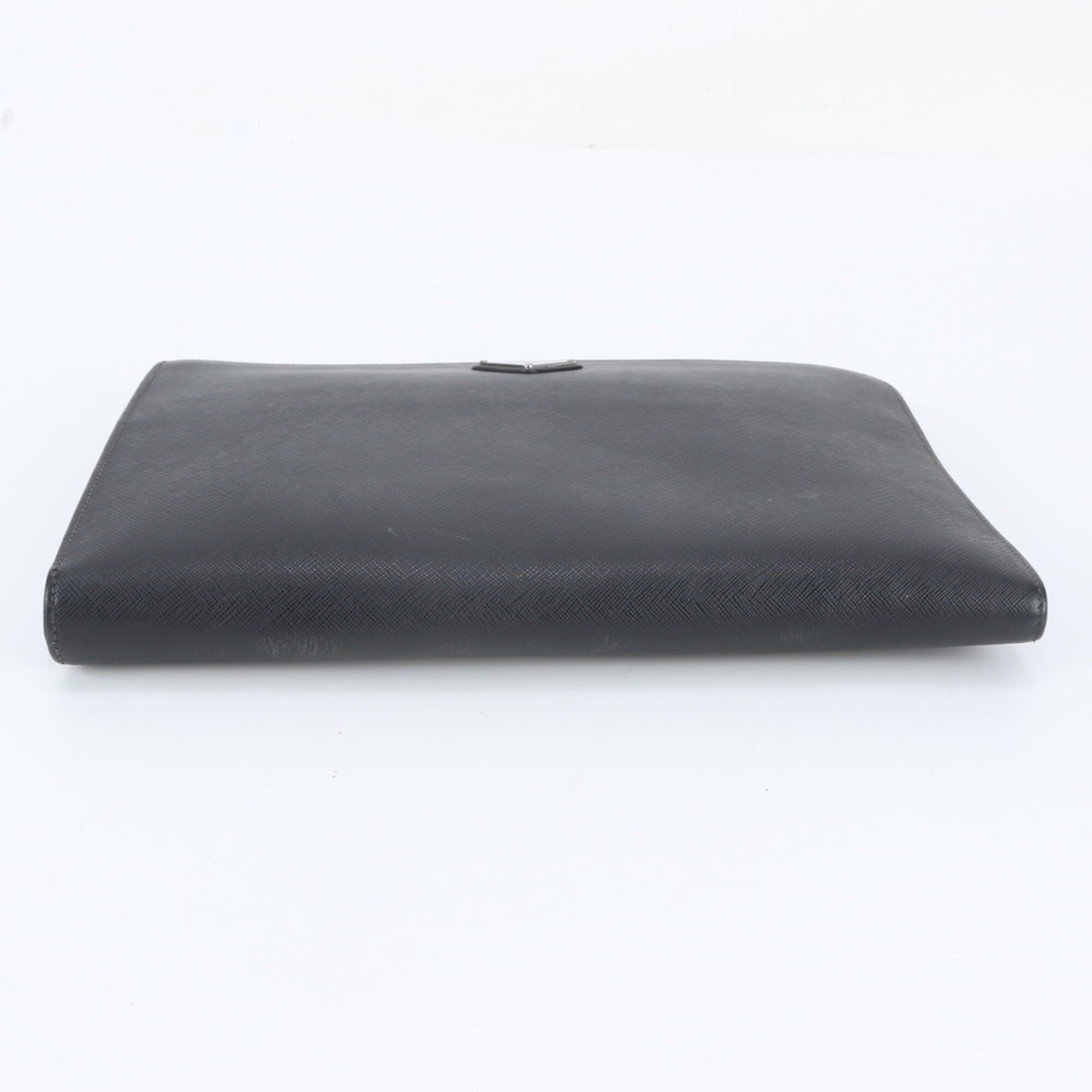 Leather Clutch Bag (Pre-Owned) - Prada - Modalova