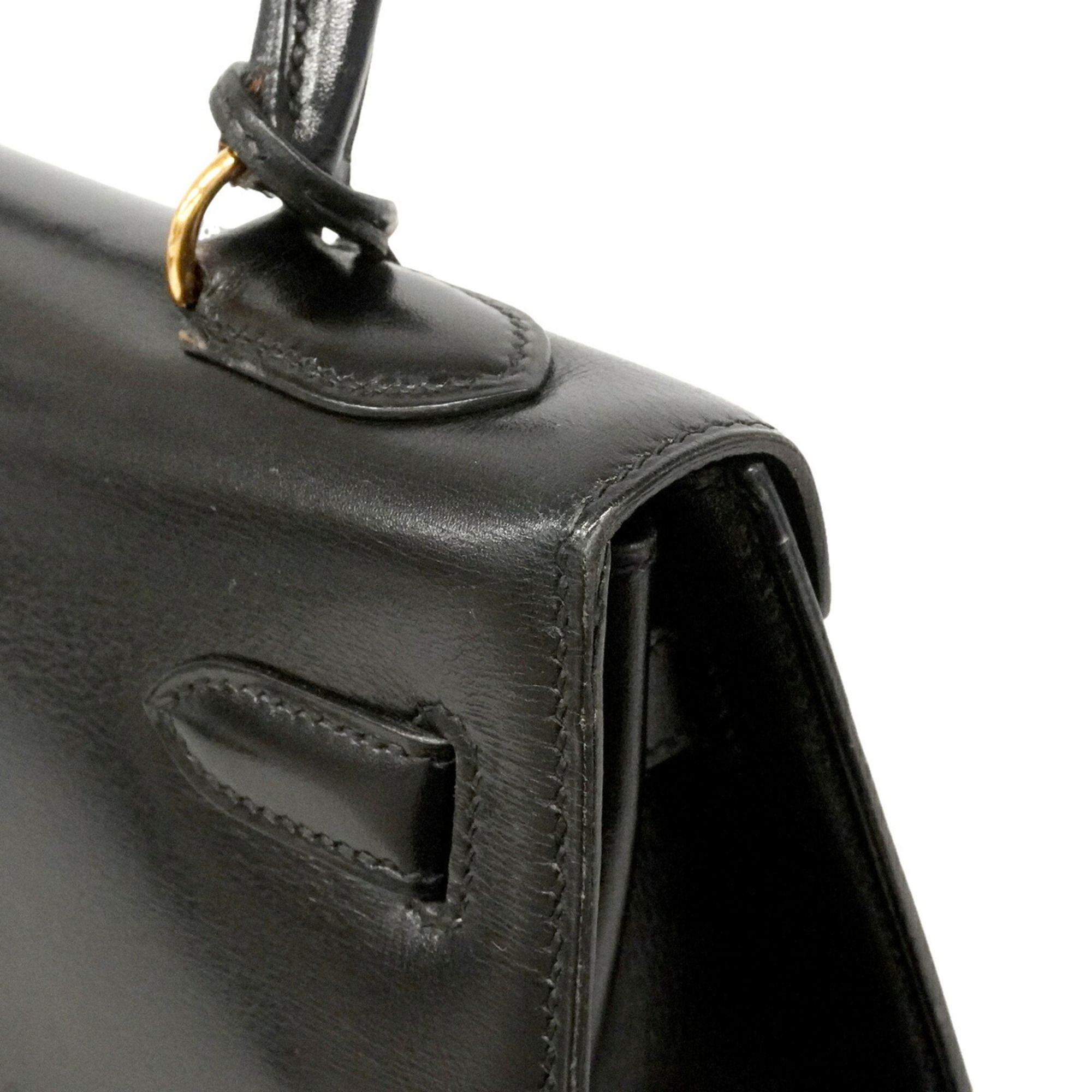 Box Calf Leather Handbag (Pre-Owned) - Hermes - Modalova
