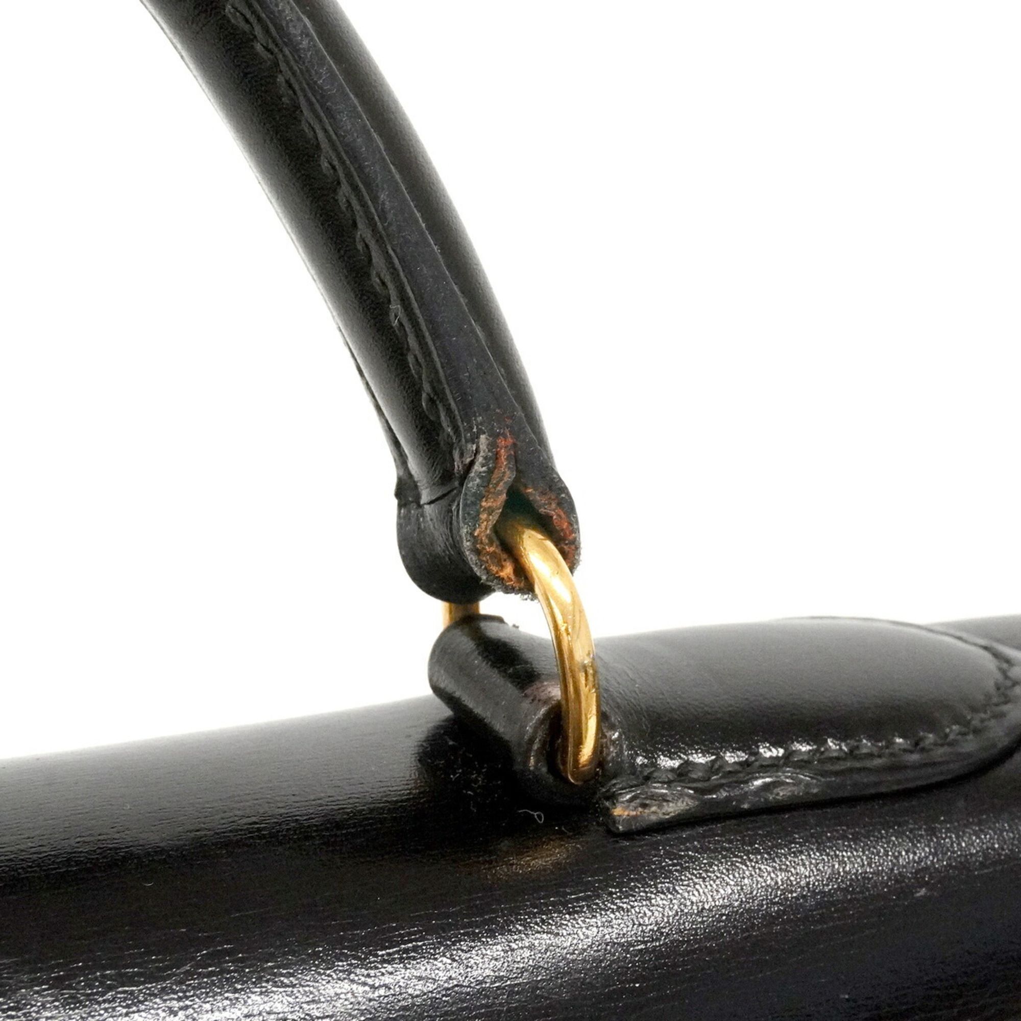 Box Calf Leather Handbag (Pre-Owned) - Hermes - Modalova