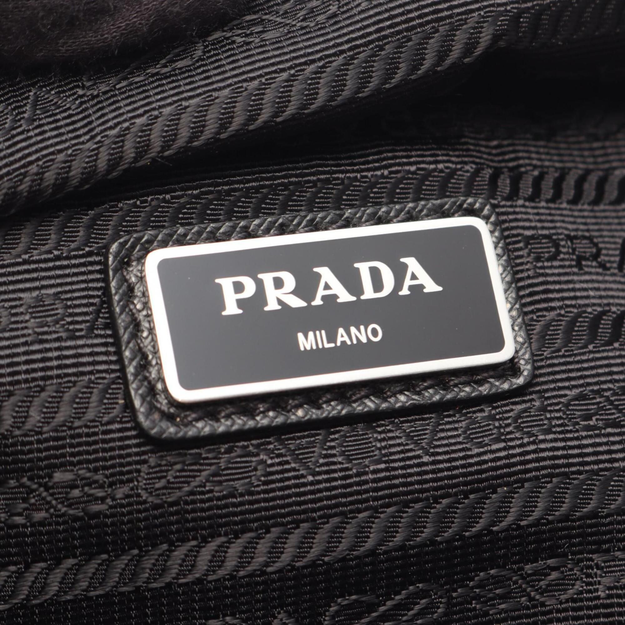Nylon Leather Fanny Pack (Pre-Owned) - Prada - Modalova