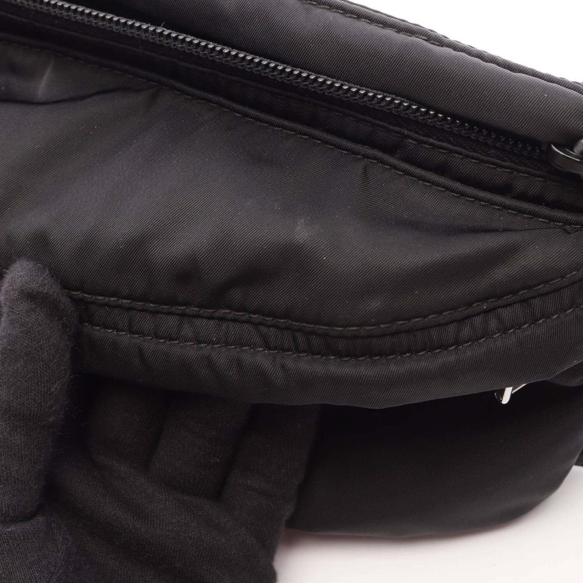 Nylon Leather Fanny Pack (Pre-Owned) - Prada - Modalova