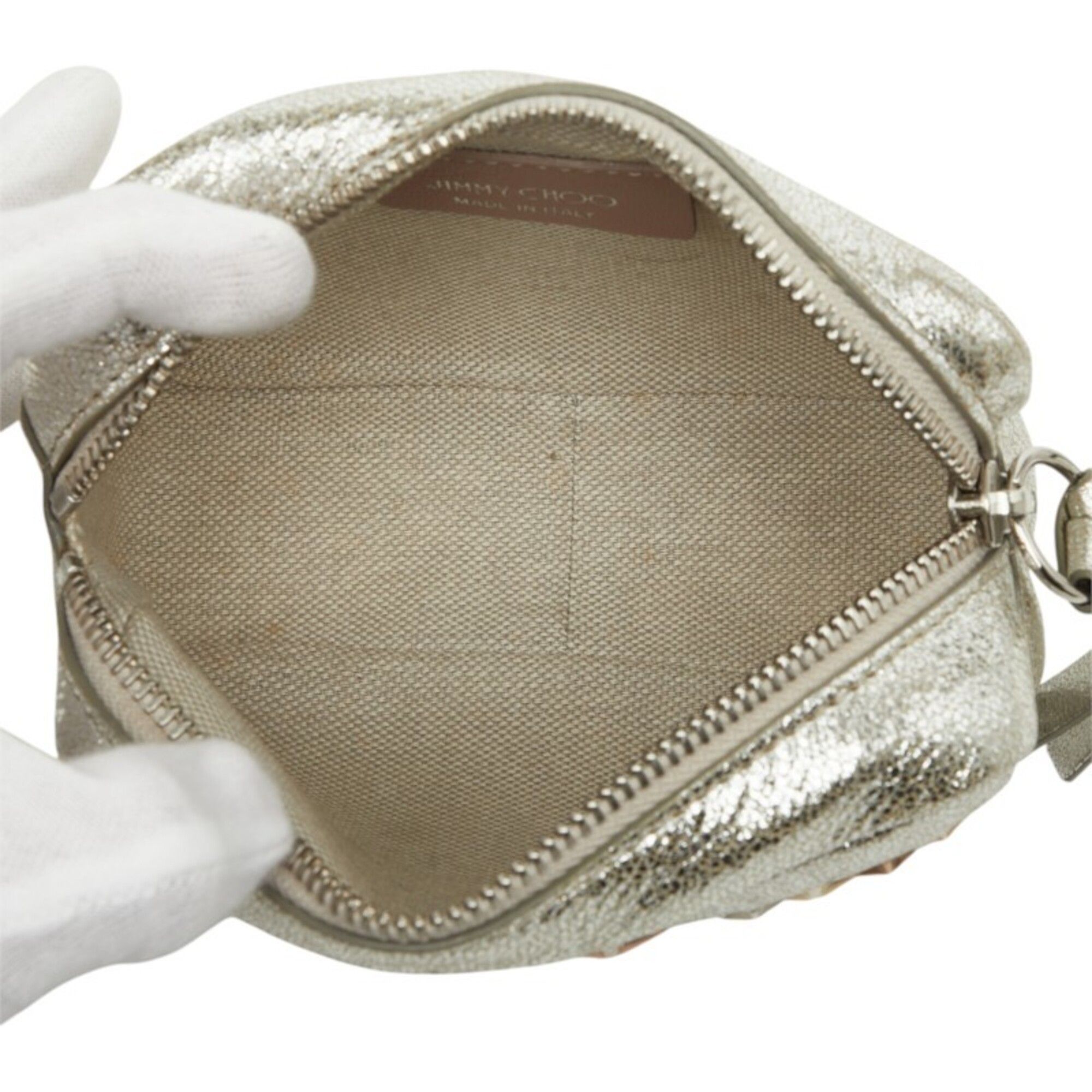 Leather Pouch (Pre-Owned) - Jimmy Choo - Modalova