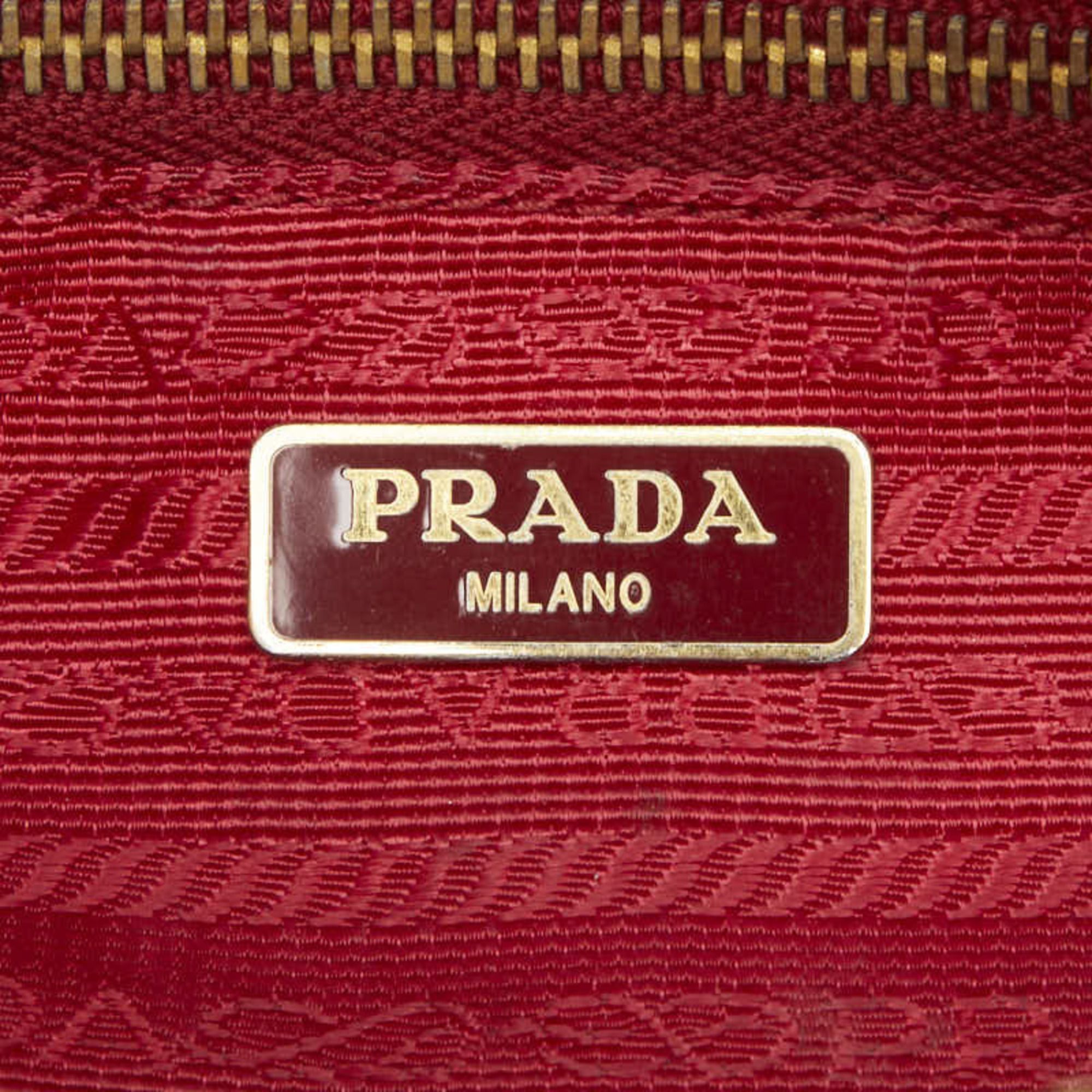 Nylon Leather Pouch (Pre-Owned) - Prada - Modalova