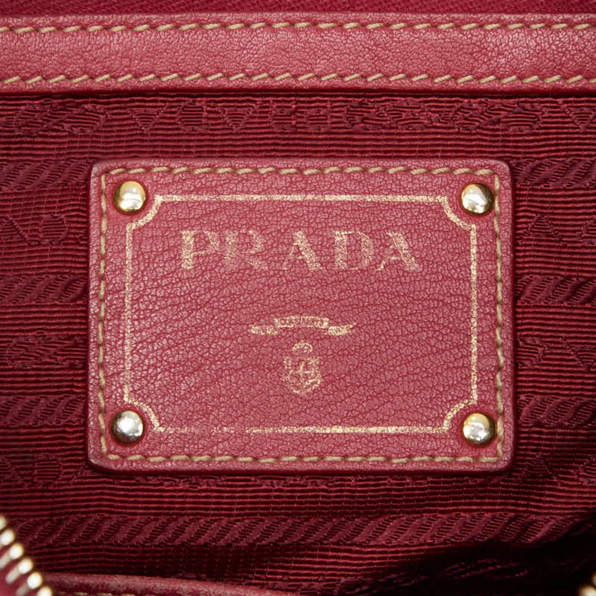 Leather Handbag Shoulder Bag (Pre-Owned) - Prada - Modalova