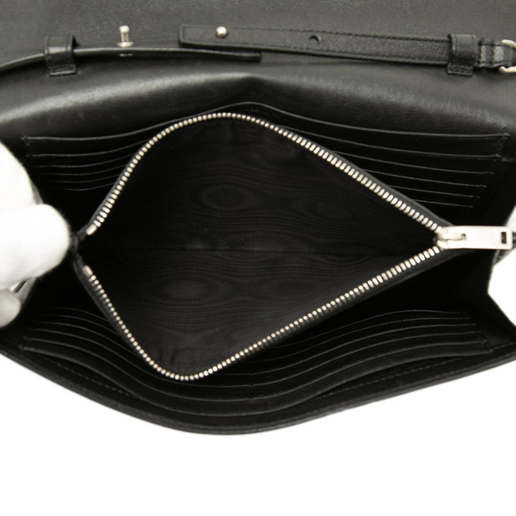 Leather Shoulder Bag (Pre-Owned) - Saint Laurent - Modalova